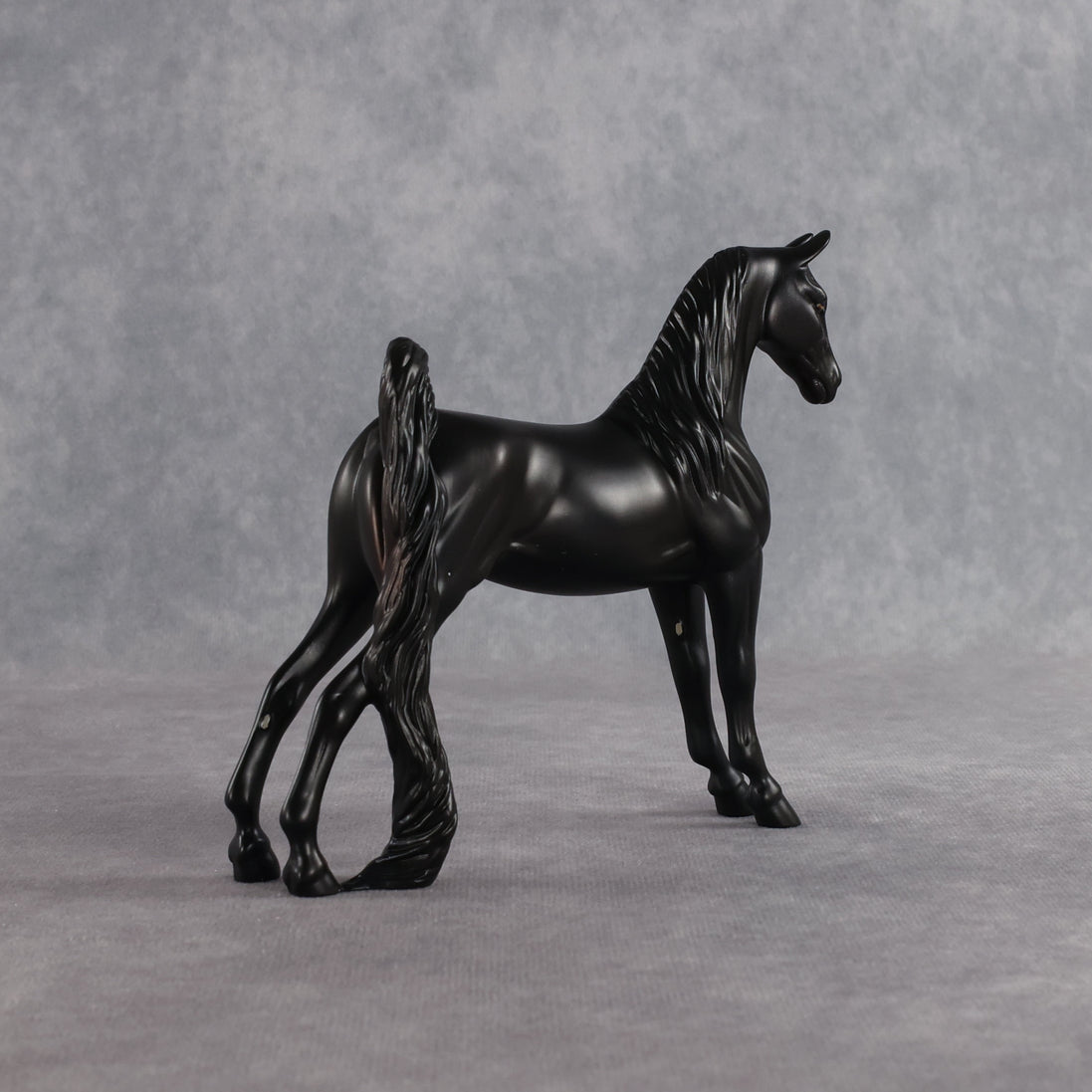 Gothic Lady OOAK Pebble Saddlebred by Anna Rieck SHCF26
