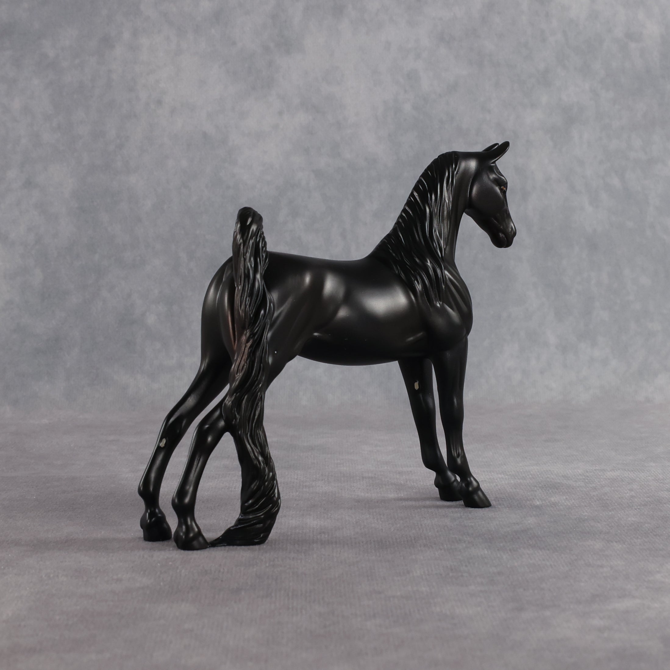 Gothic Lady OOAK Pebble Saddlebred by Anna Rieck SHCF26