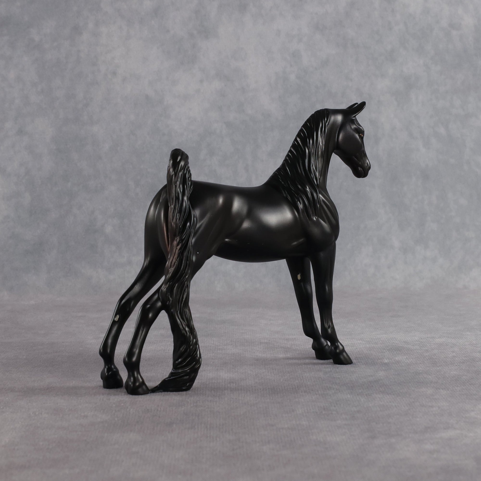 Gothic Lady OOAK Pebble Saddlebred by Anna Rieck SHCF26