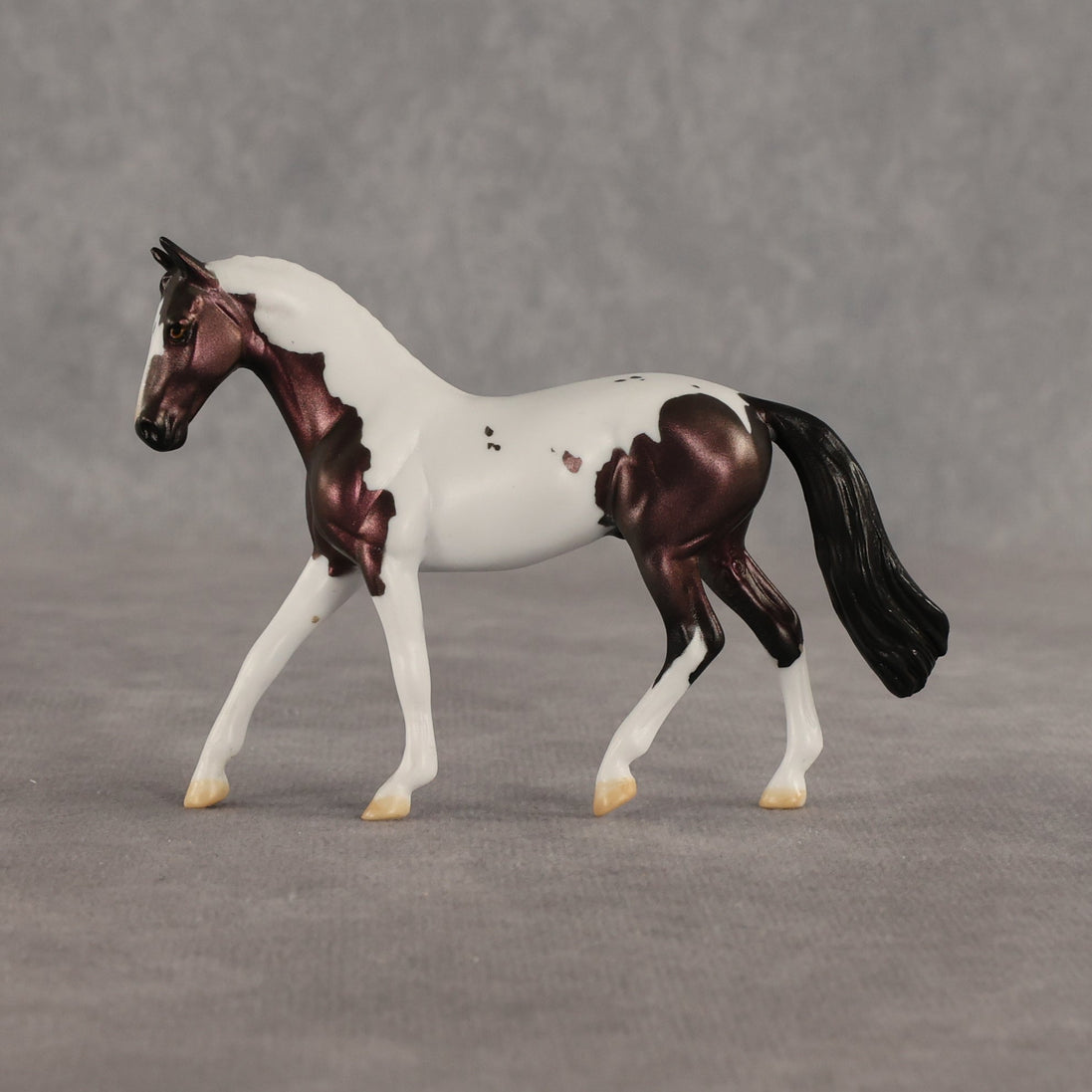 Grape Flash OOAK Chip Warmblood by Dawn Quick SHCF26
