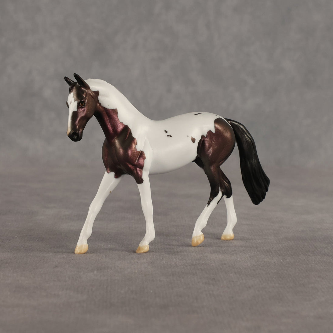 Grape Flash OOAK Chip Warmblood by Dawn Quick SHCF26