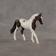 Grape Flash OOAK Chip Warmblood by Dawn Quick SHCF26
