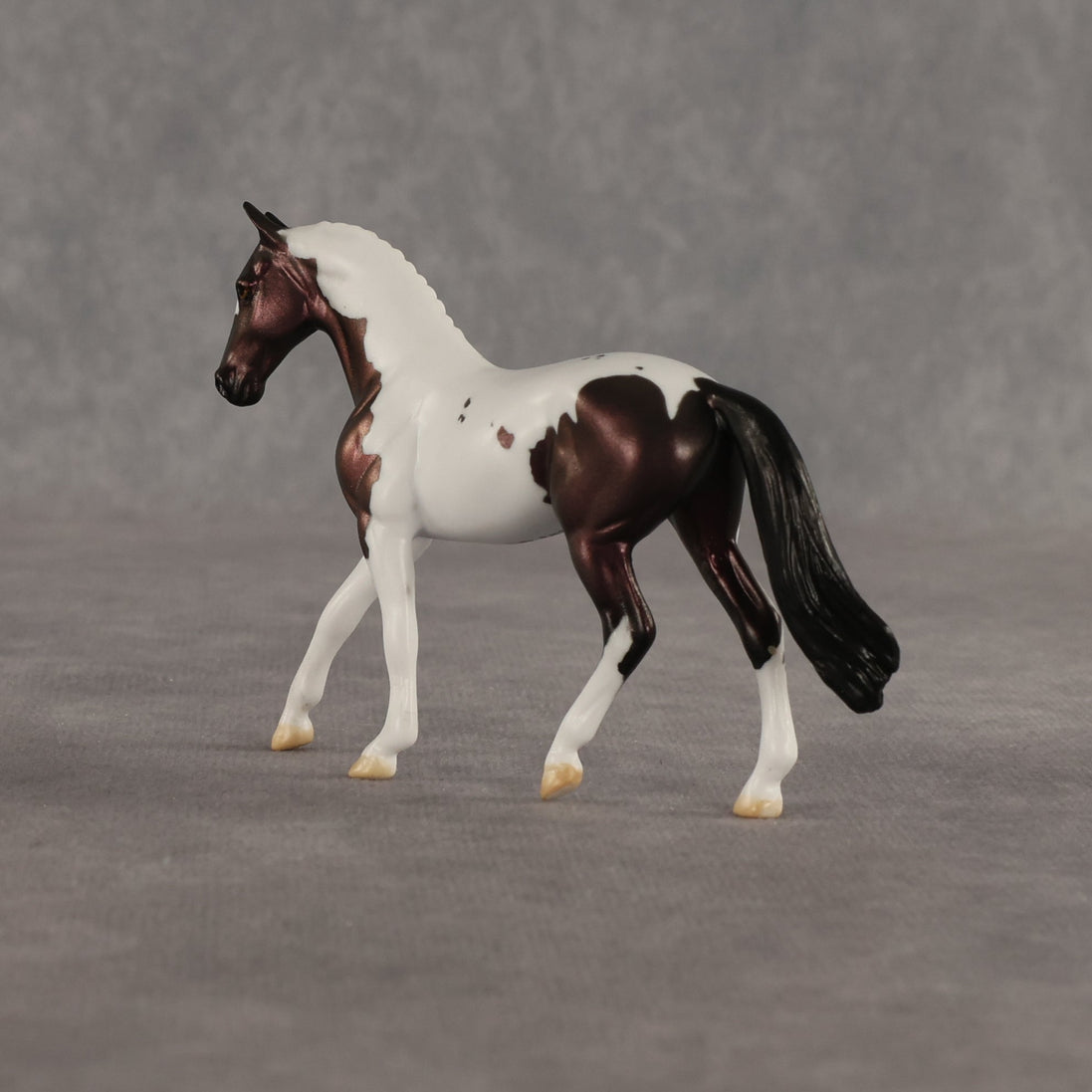 Grape Flash OOAK Chip Warmblood by Dawn Quick SHCF26