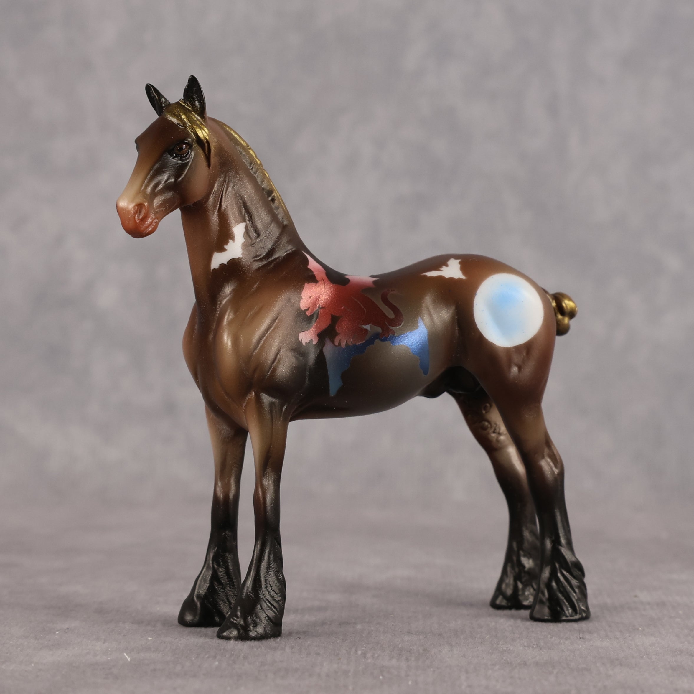 Graveyard Poet OOAK Chip Standing Drafter by Enrique Duarte WC26