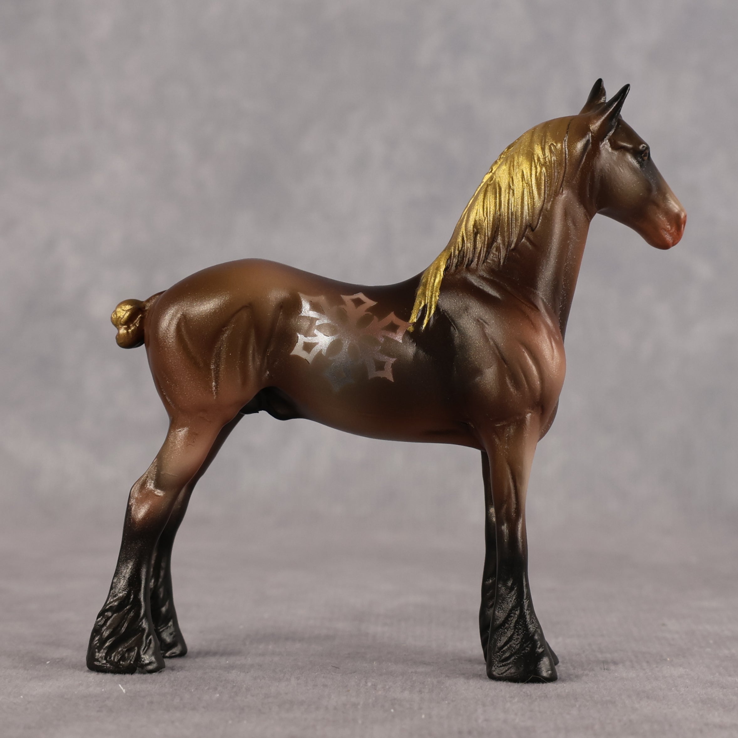 Graveyard Poet OOAK Chip Standing Drafter by Enrique Duarte WC26