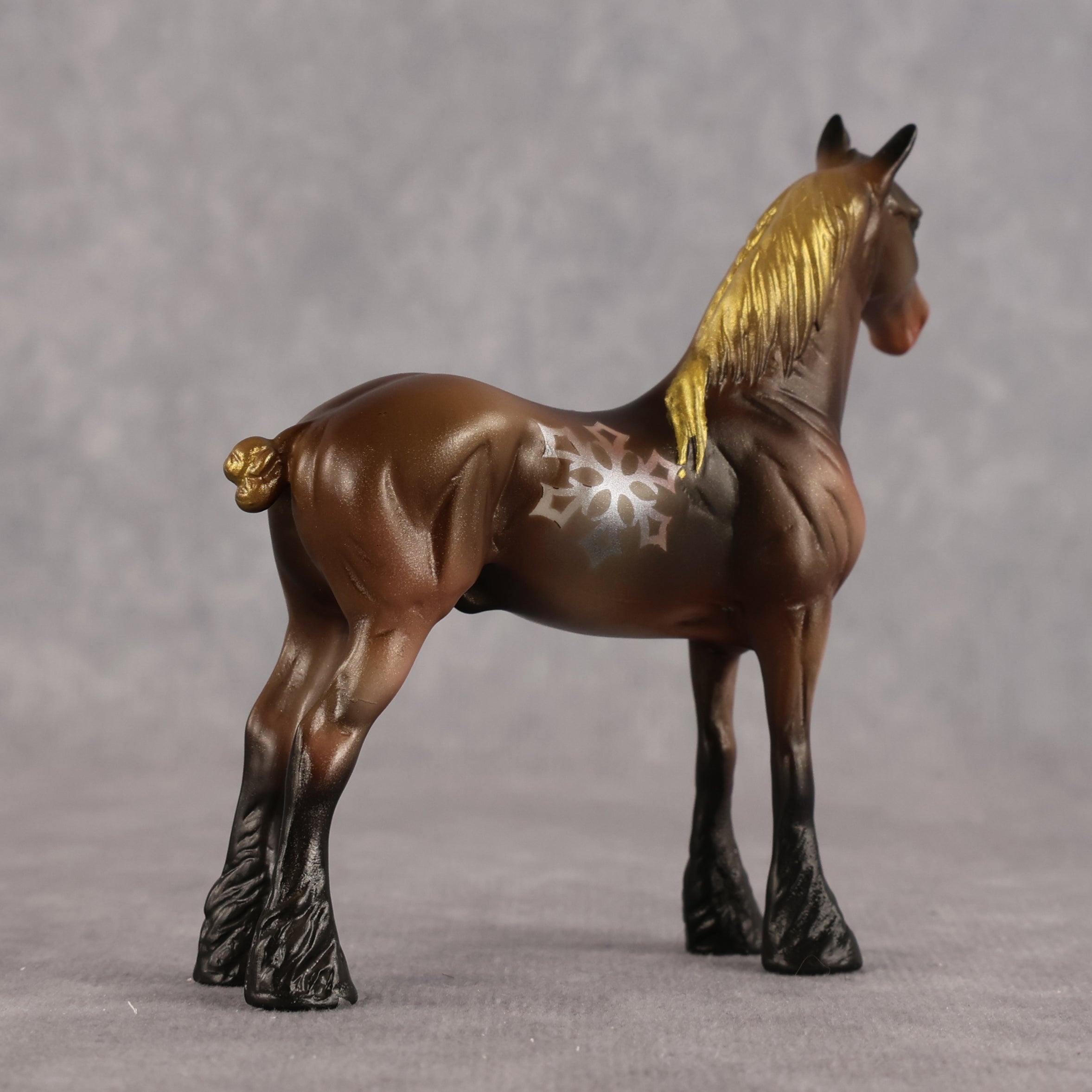 Graveyard Poet OOAK Chip Standing Drafter by Enrique Duarte WC26