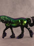 Green Time Piece OOAK FCM Irish Cob by Erin Corbett EQ26