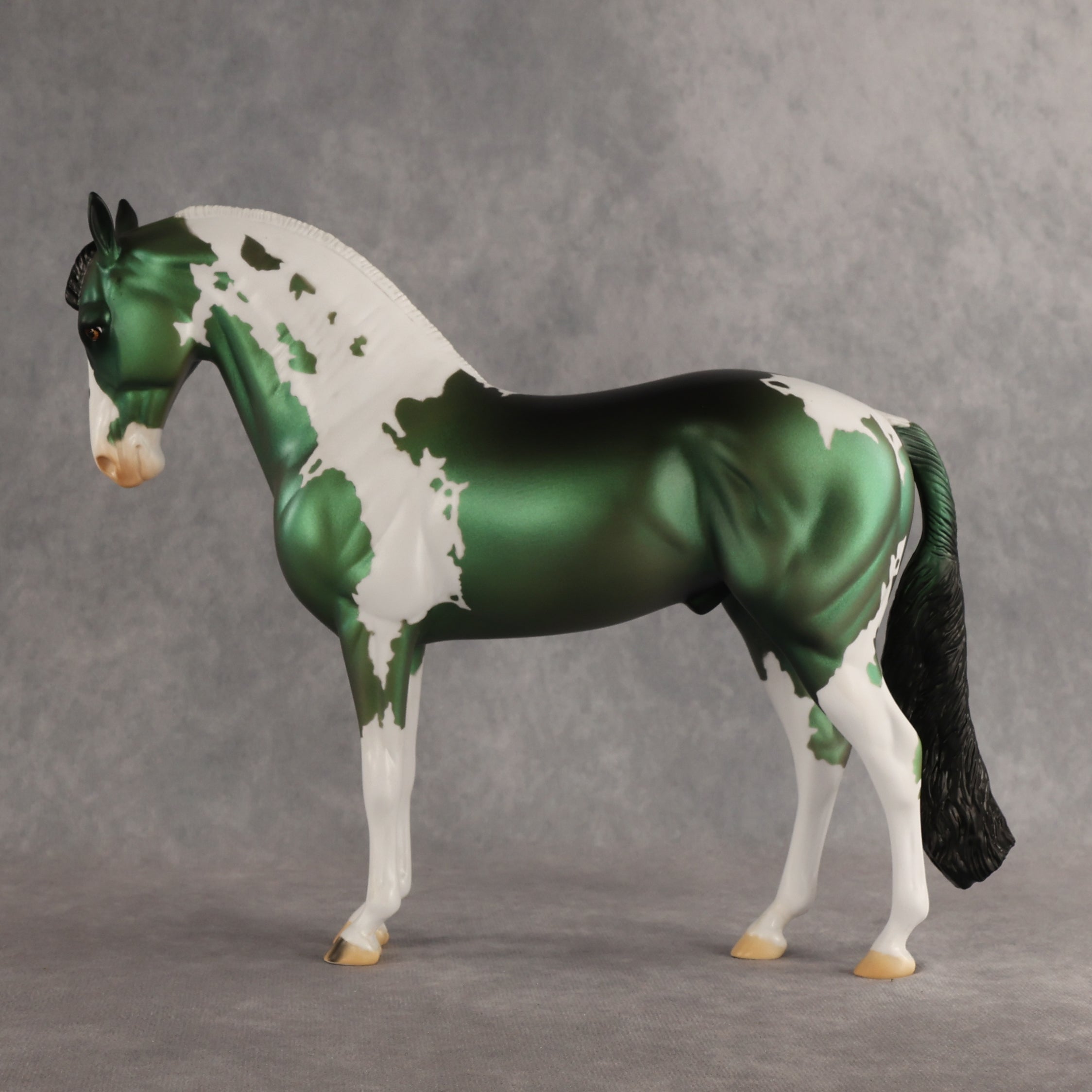 Green Eyed Monster OOAK FCM Andalusian by Alex Fortman EQ26