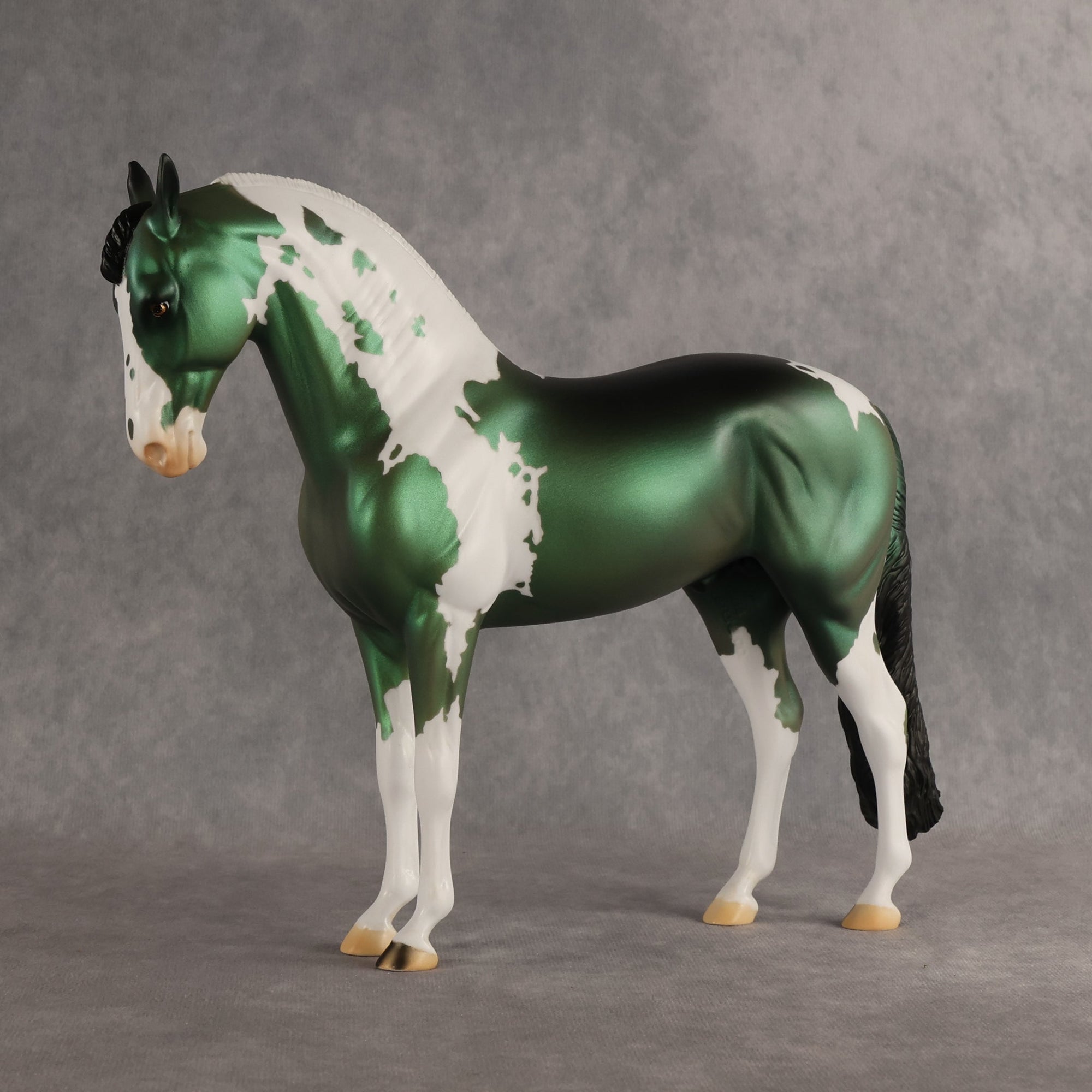 Green Eyed Monster OOAK FCM Andalusian by Alex Fortman EQ26