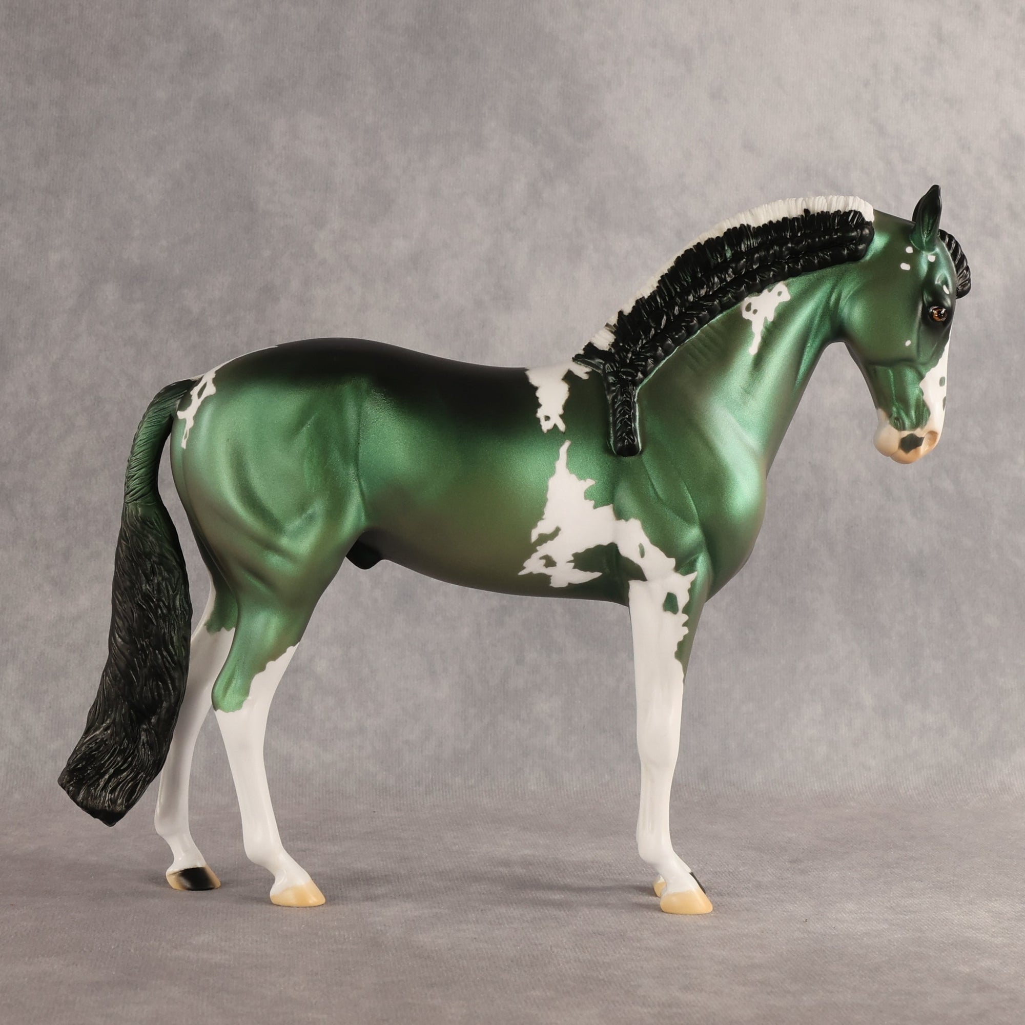 Green Eyed Monster OOAK FCM Andalusian by Alex Fortman EQ26