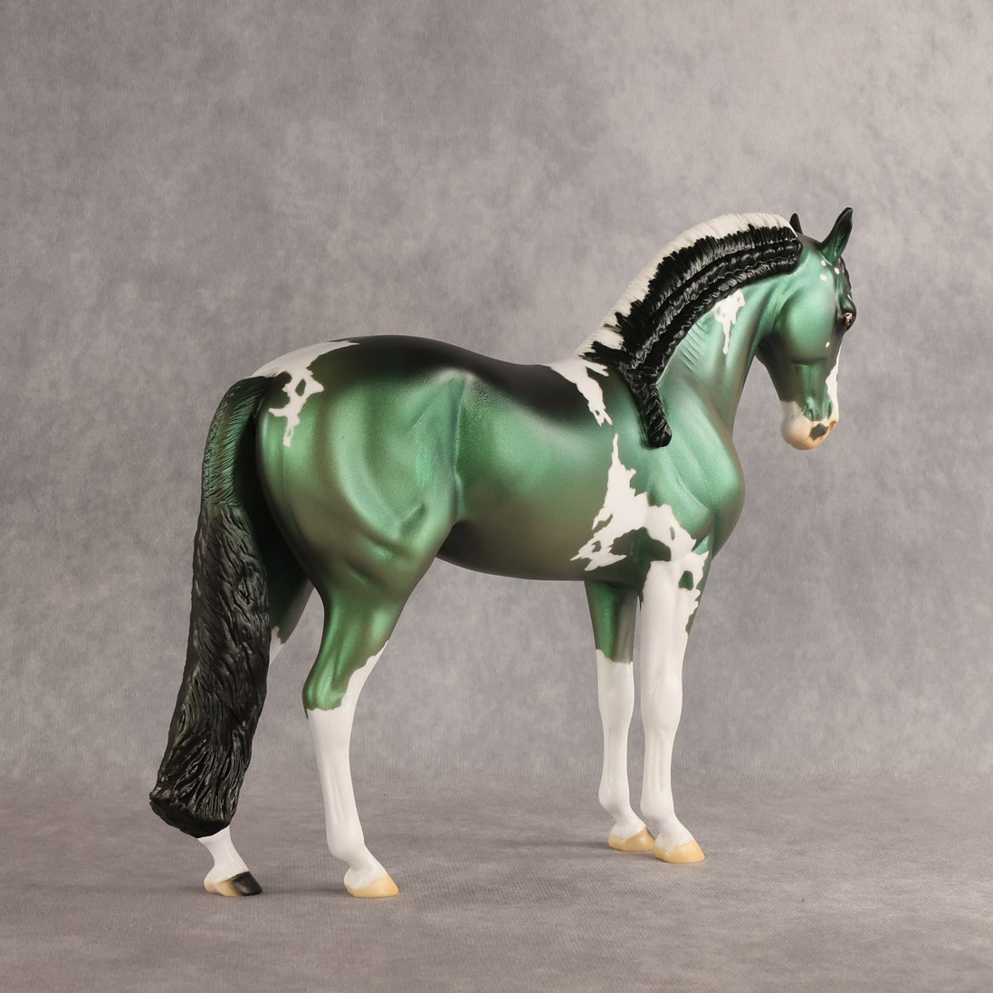 Green Eyed Monster OOAK FCM Andalusian by Alex Fortman EQ26