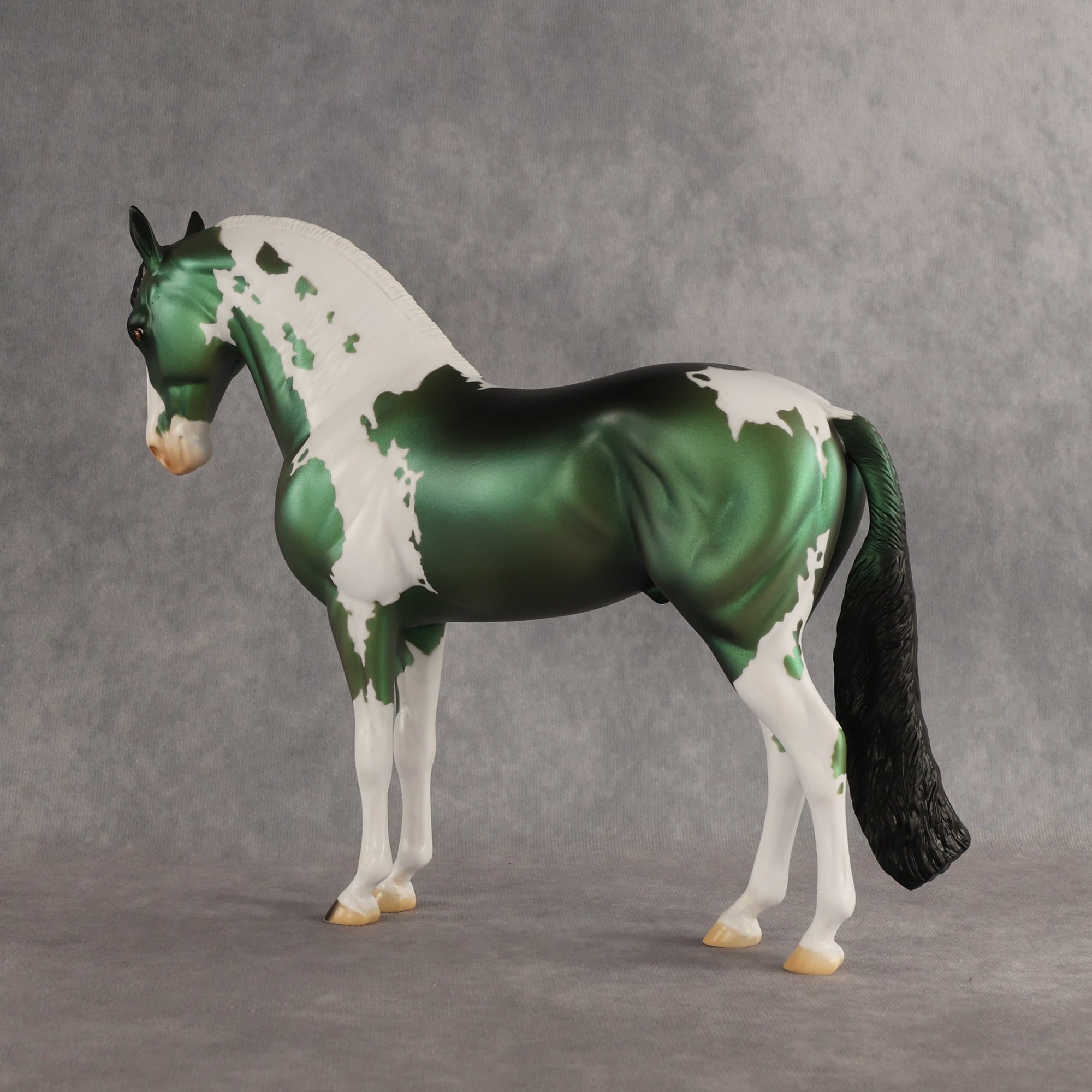 Green Eyed Monster OOAK FCM Andalusian by Alex Fortman EQ26