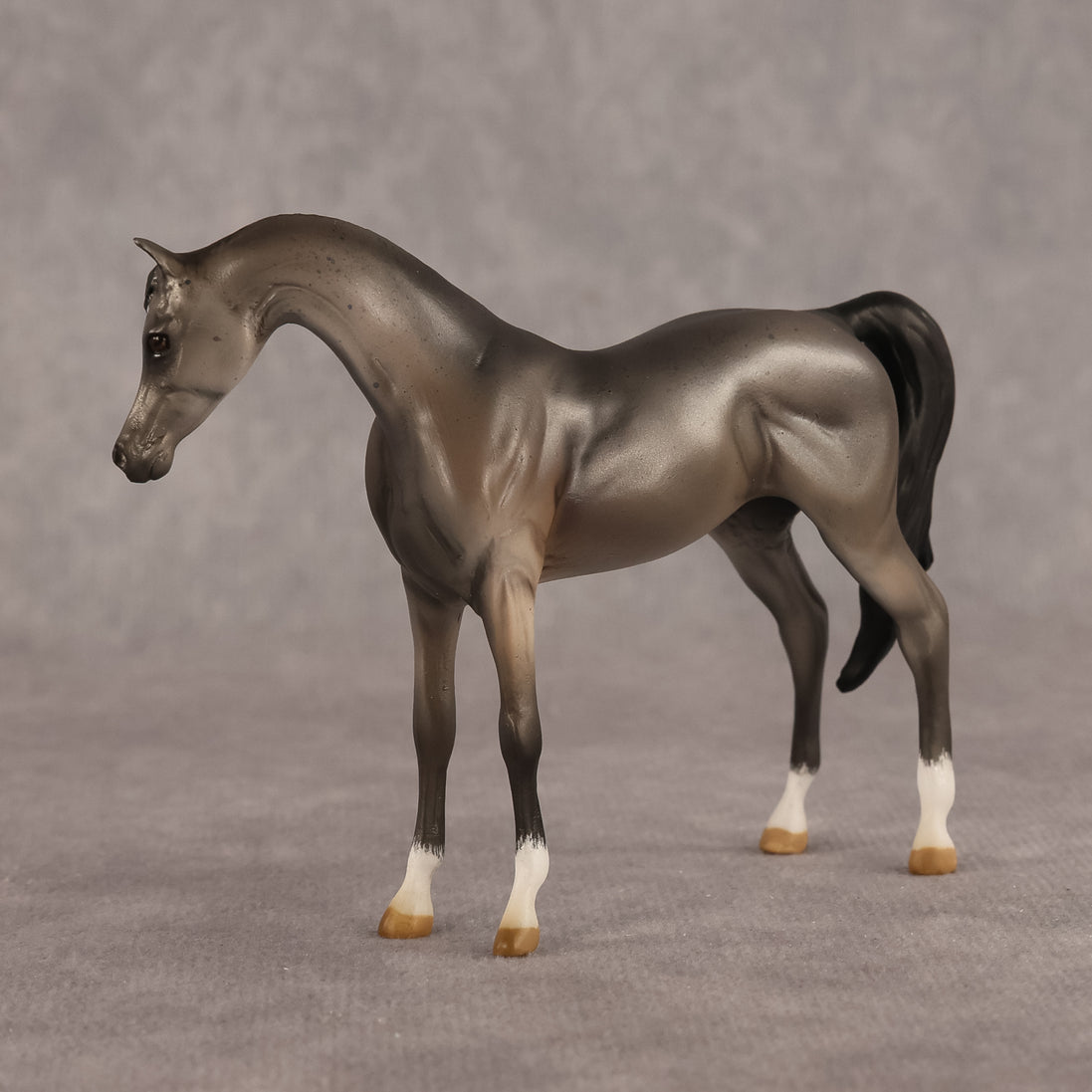 Grey Ghost OOAK EFCM Chip Arabian by Kristen Cermele GS26