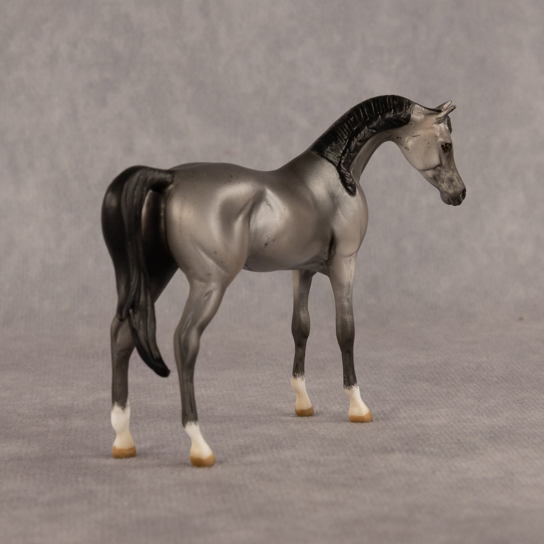 Grey Ghost OOAK EFCM Chip Arabian by Kristen Cermele GS26