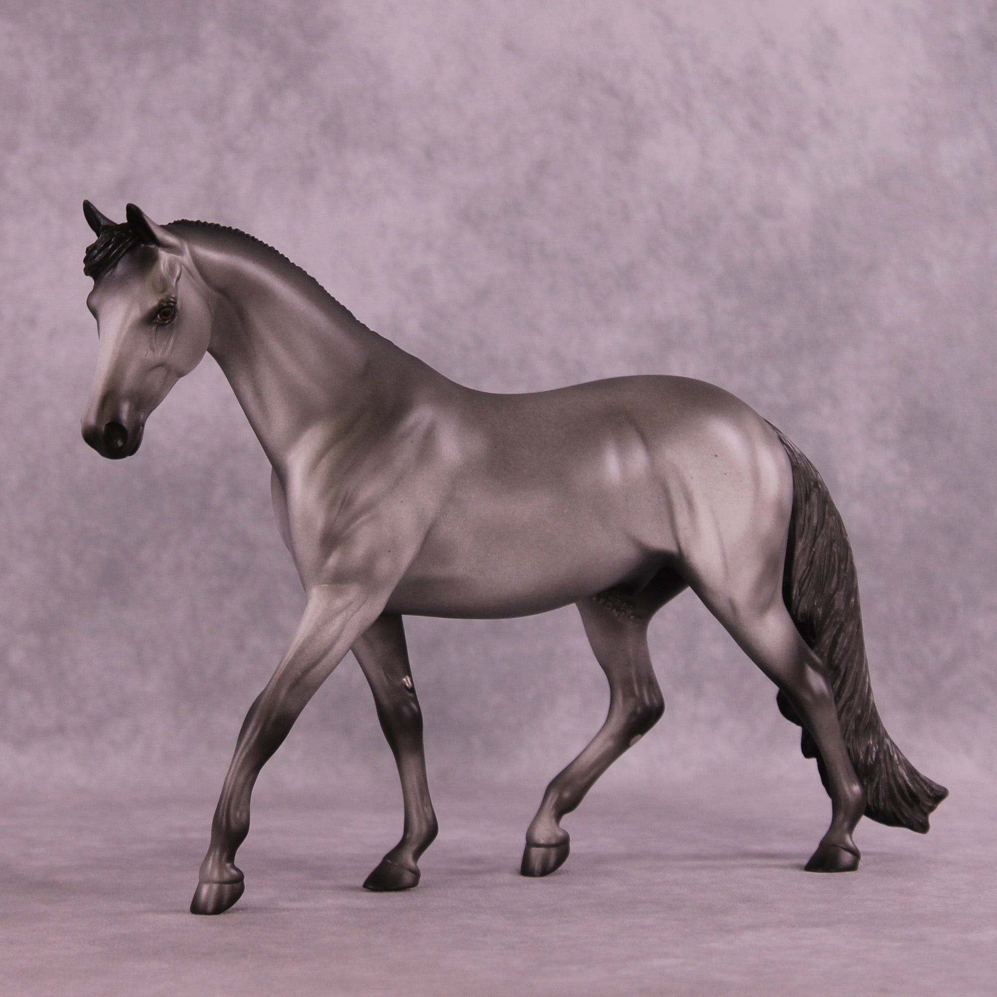 Gray Ghost OOAK Pony by Anna Rieck MM25 Group A