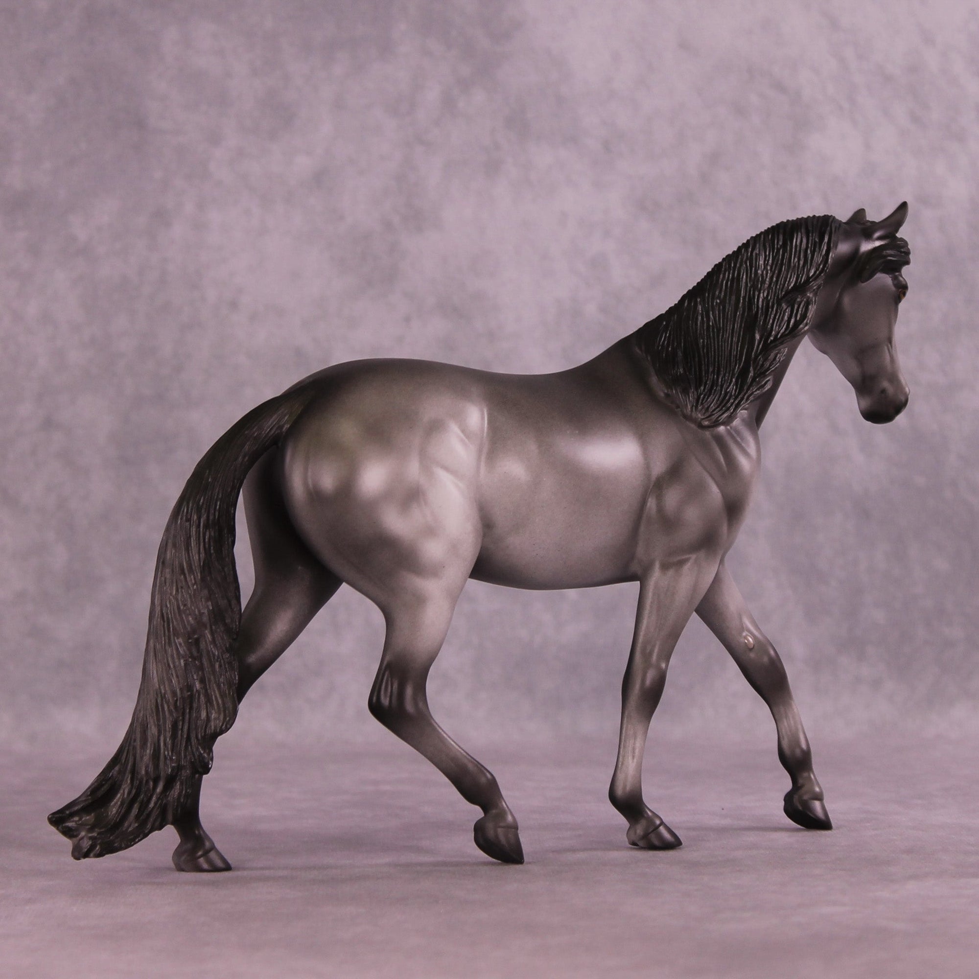 Gray Ghost OOAK Pony by Anna Rieck MM25 Group A