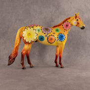 Groovy Summer Fun OOAK Ideal Stock Horse by Dawn Quick EQ26