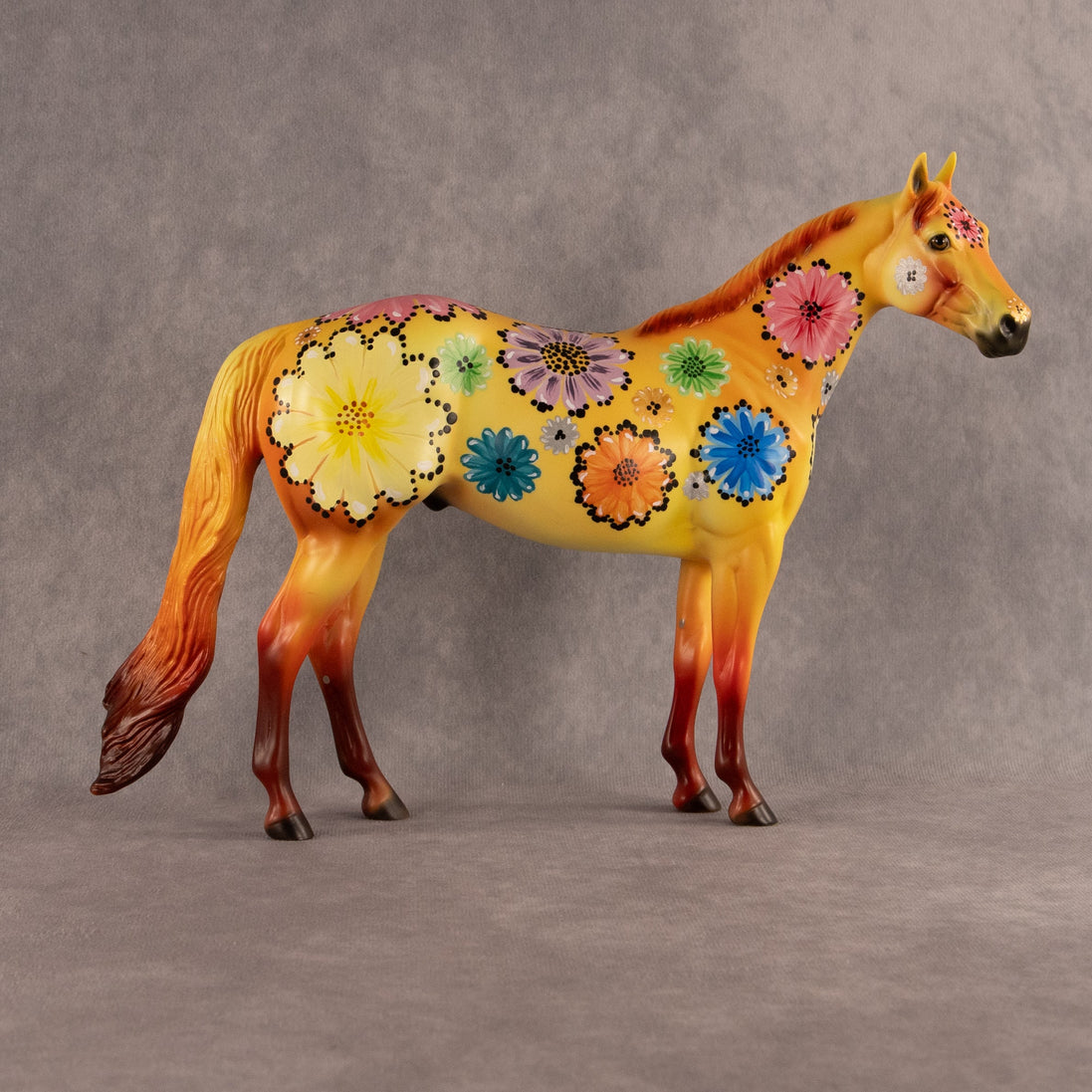 Groovy Summer Fun OOAK Ideal Stock Horse by Dawn Quick EQ26