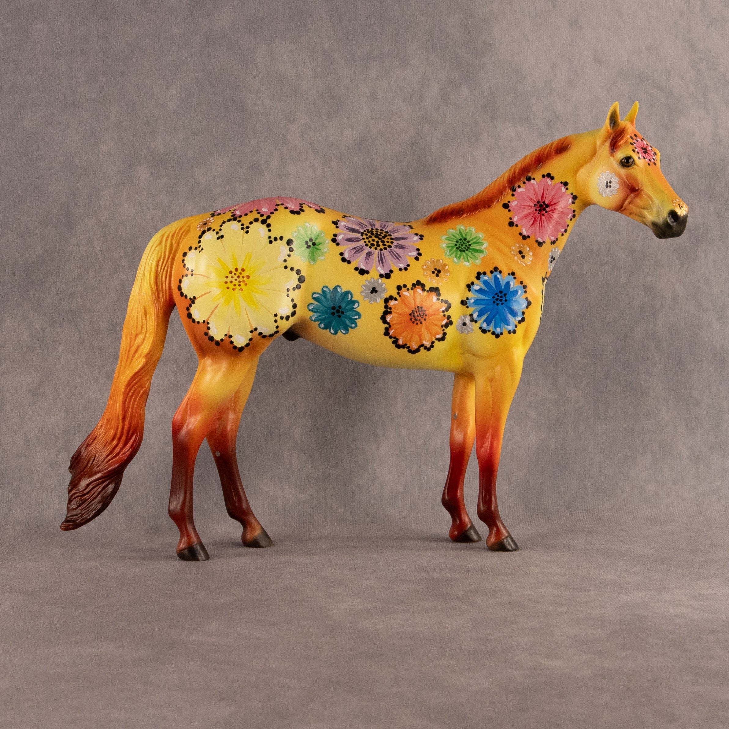 Groovy Summer Fun OOAK Ideal Stock Horse by Dawn Quick EQ26