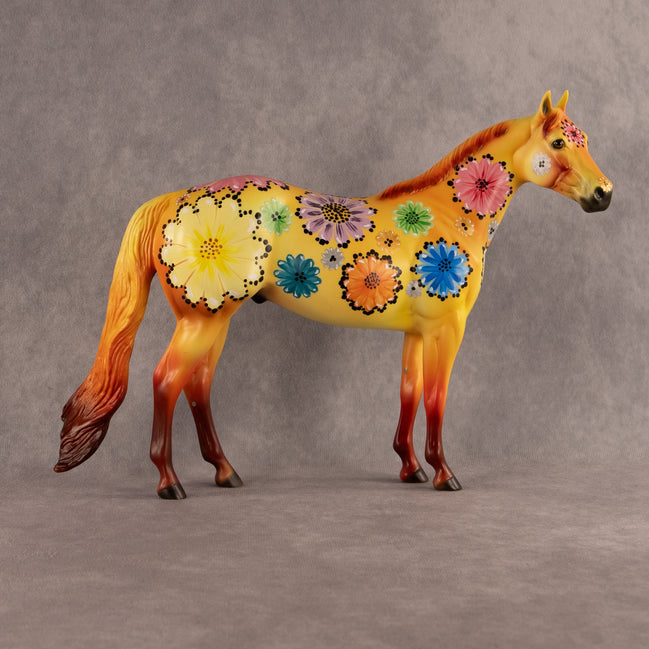 Groovy Summer Fun OOAK Ideal Stock Horse by Dawn Quick EQ26