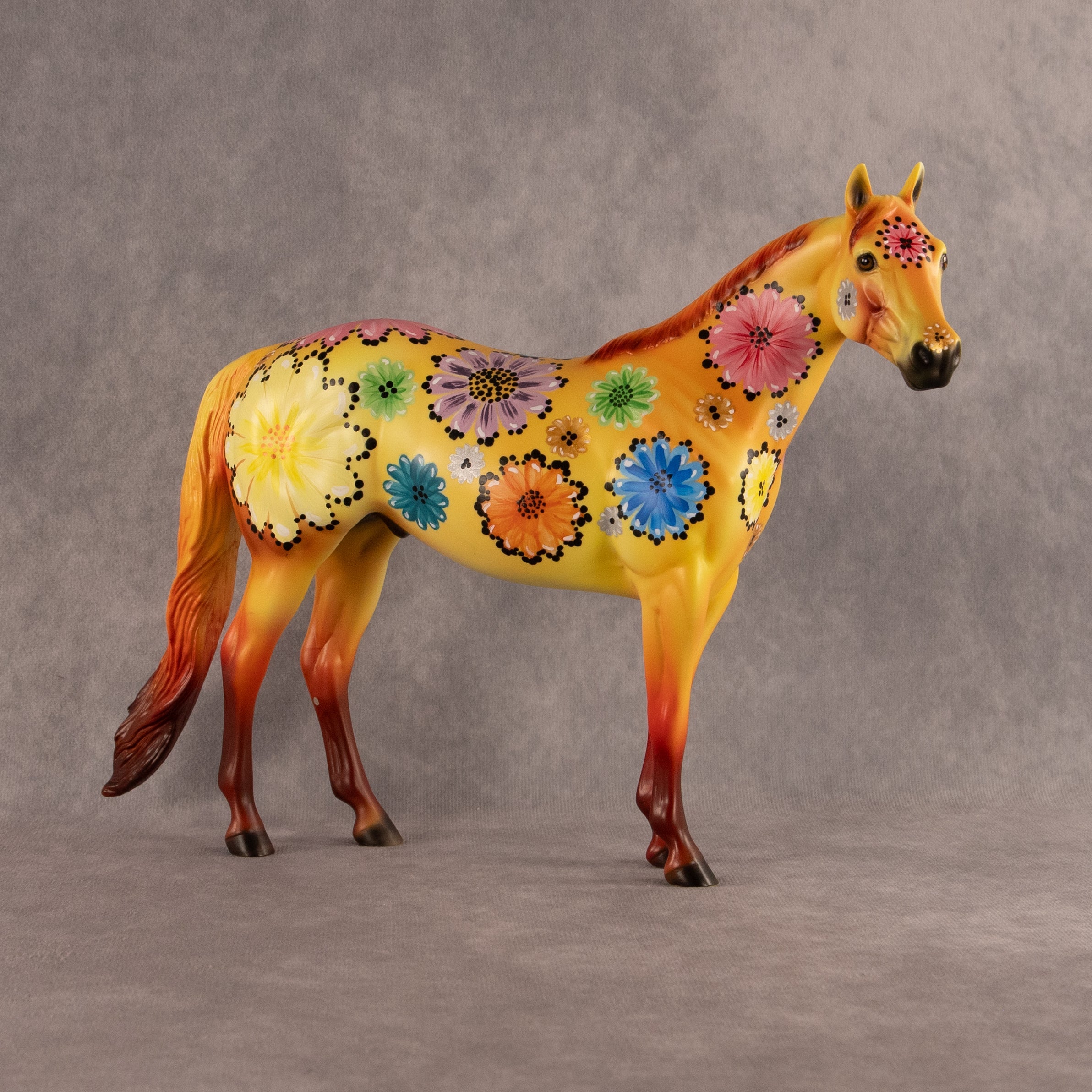 Groovy Summer Fun OOAK Ideal Stock Horse by Dawn Quick EQ26