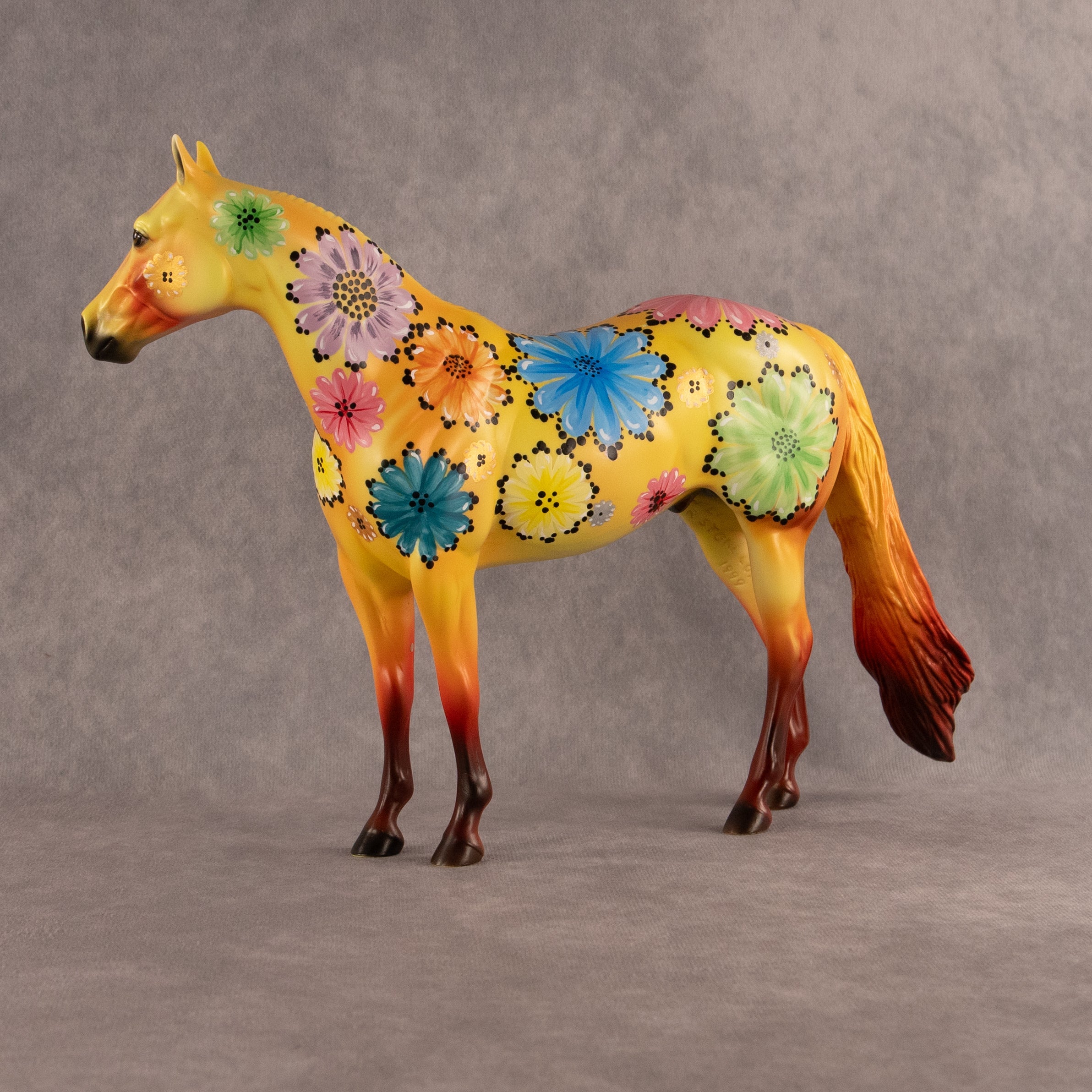 Groovy Summer Fun OOAK Ideal Stock Horse by Dawn Quick EQ26