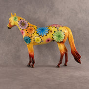 Groovy Summer Fun OOAK Ideal Stock Horse by Dawn Quick EQ26