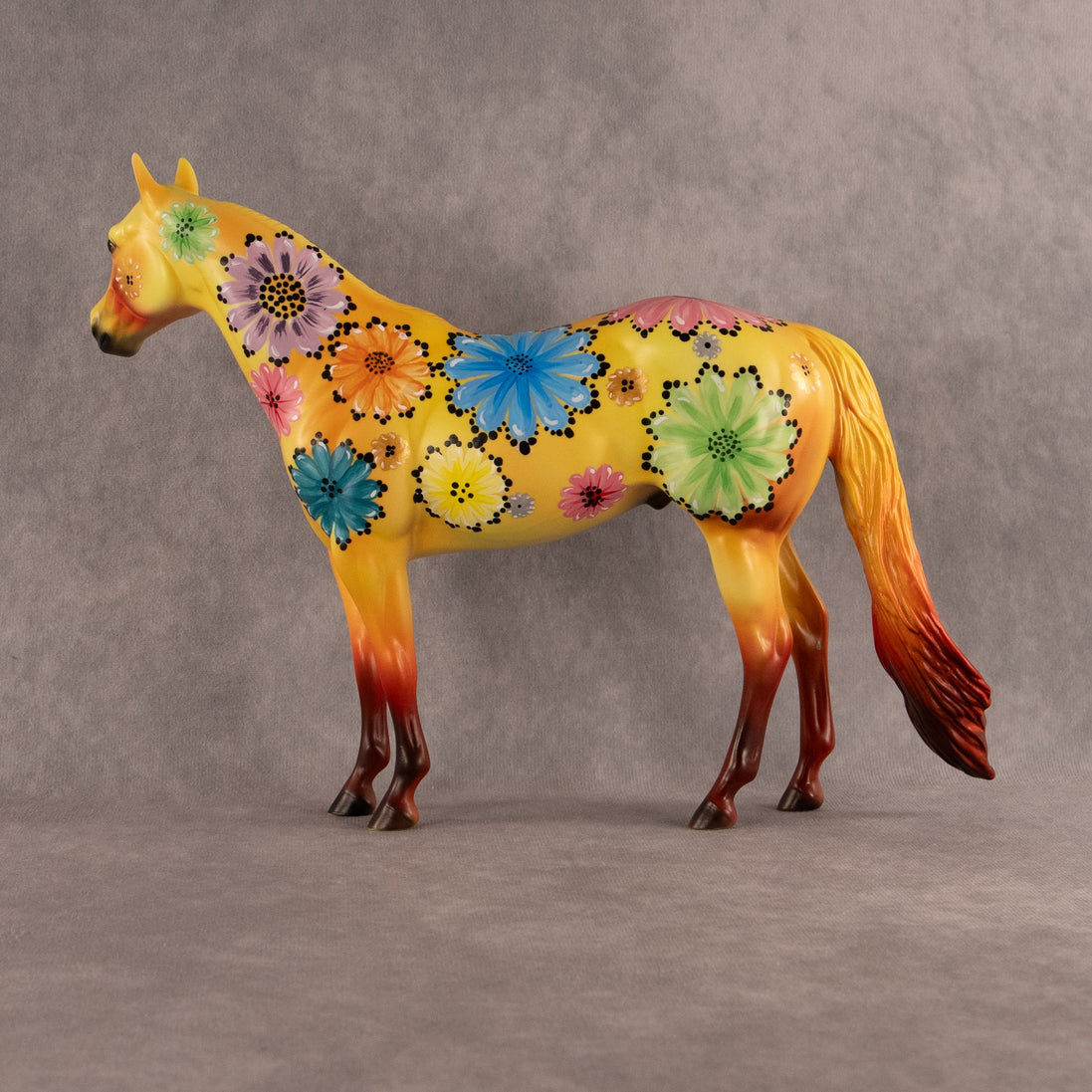 Groovy Summer Fun OOAK Ideal Stock Horse by Dawn Quick EQ26