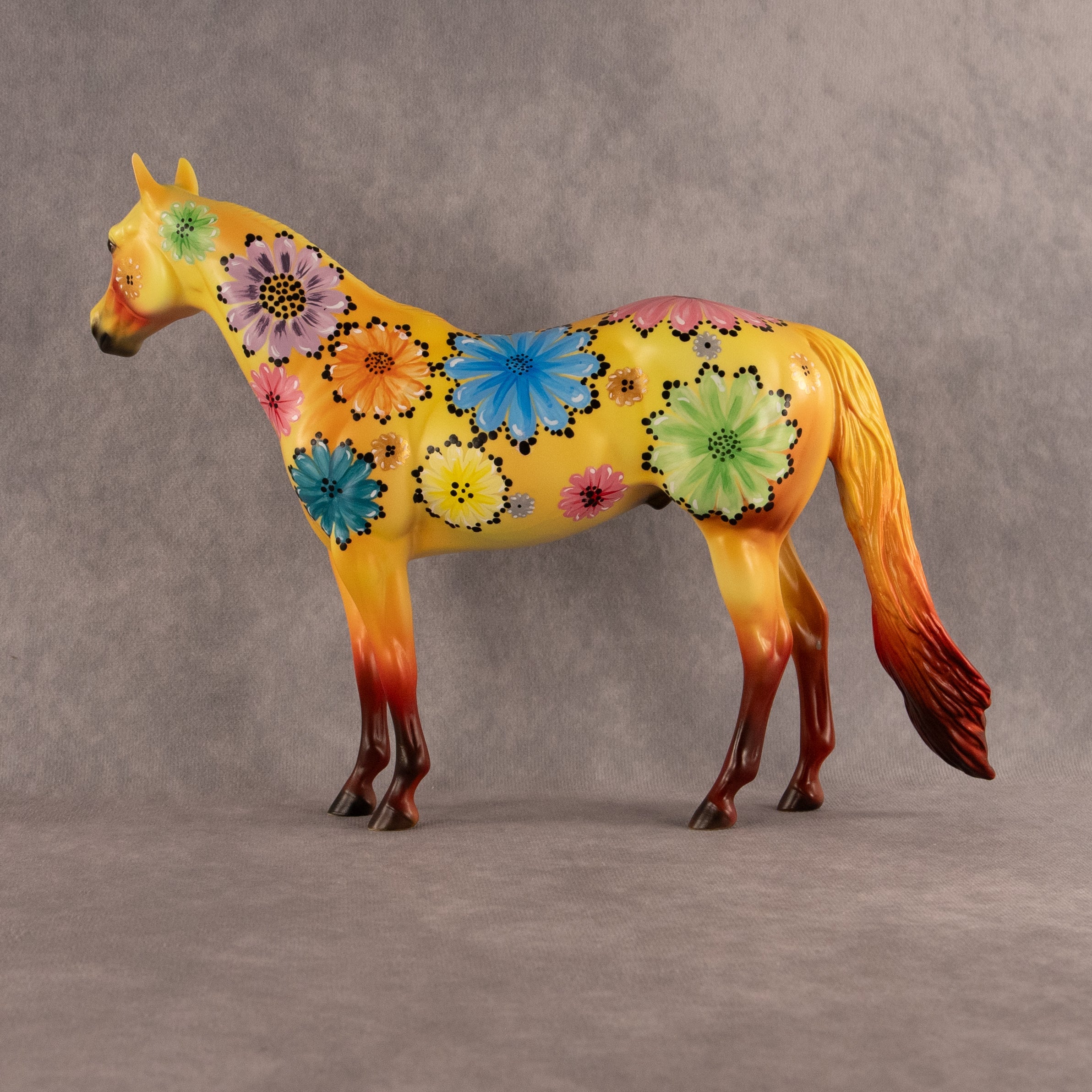 Groovy Summer Fun OOAK Ideal Stock Horse by Dawn Quick EQ26