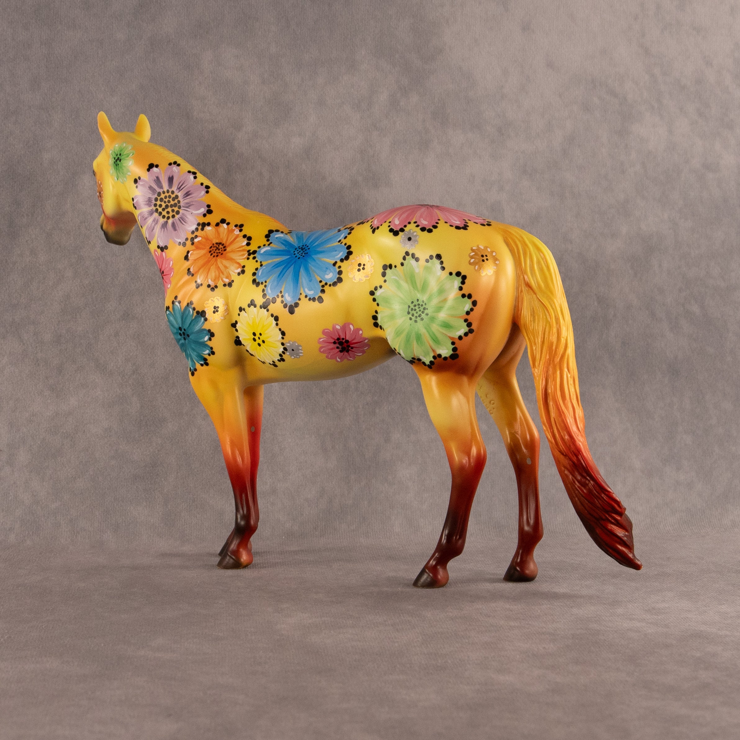 Groovy Summer Fun OOAK Ideal Stock Horse by Dawn Quick EQ26
