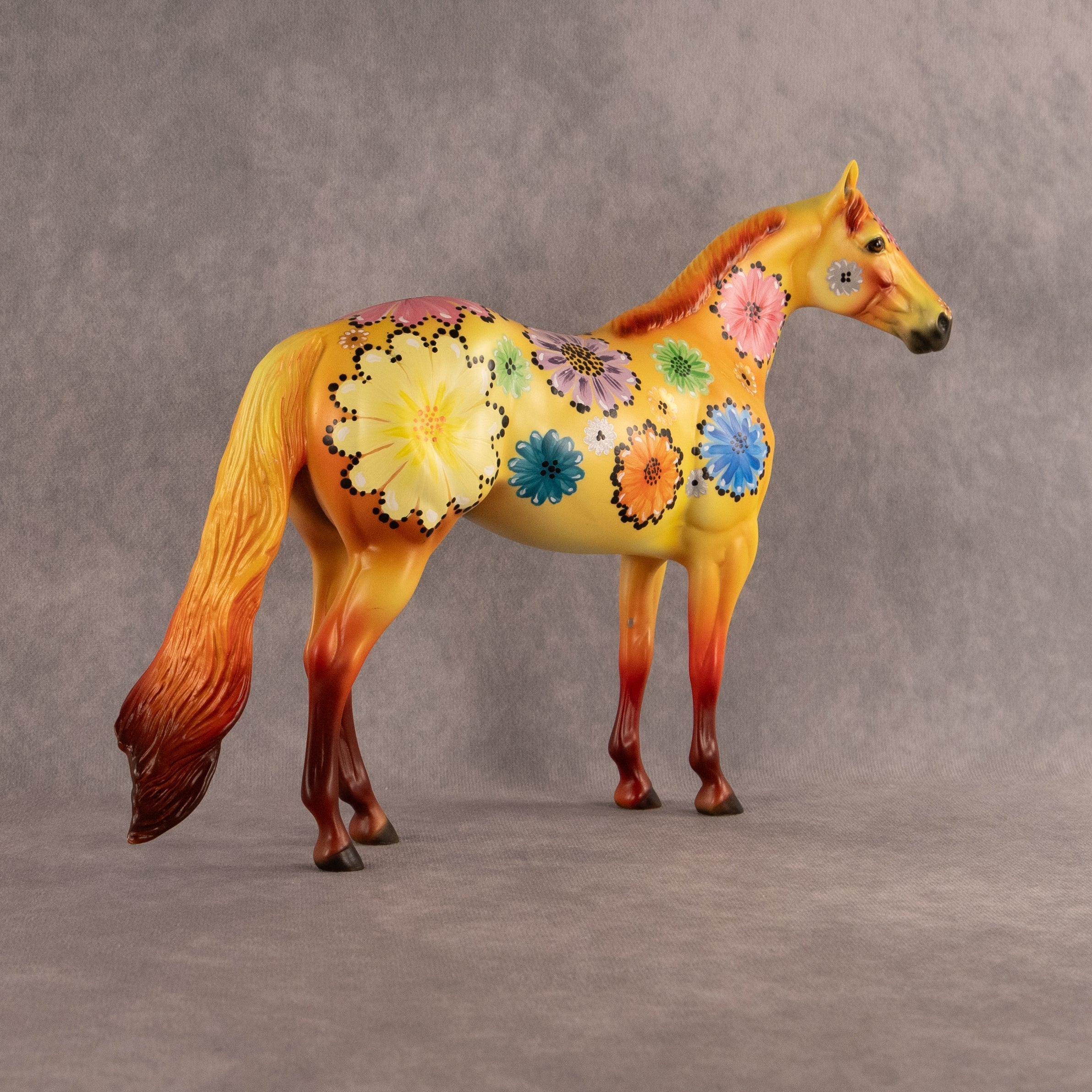 Groovy Summer Fun OOAK Ideal Stock Horse by Dawn Quick EQ26