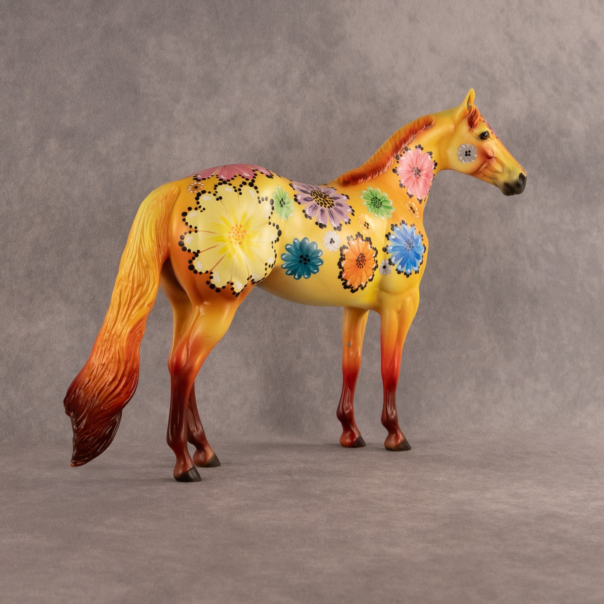 Groovy Summer Fun OOAK Ideal Stock Horse by Dawn Quick EQ26