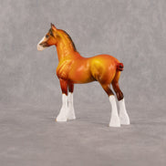Habanero OOAK Chip Standing Drafter by Dawn Quick LHS26