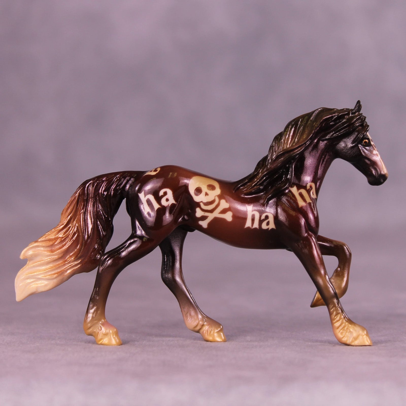 Ha,Ha,Ha OOAK Chip Friesian by Kike (Enrique) Duarte MM25 Group C