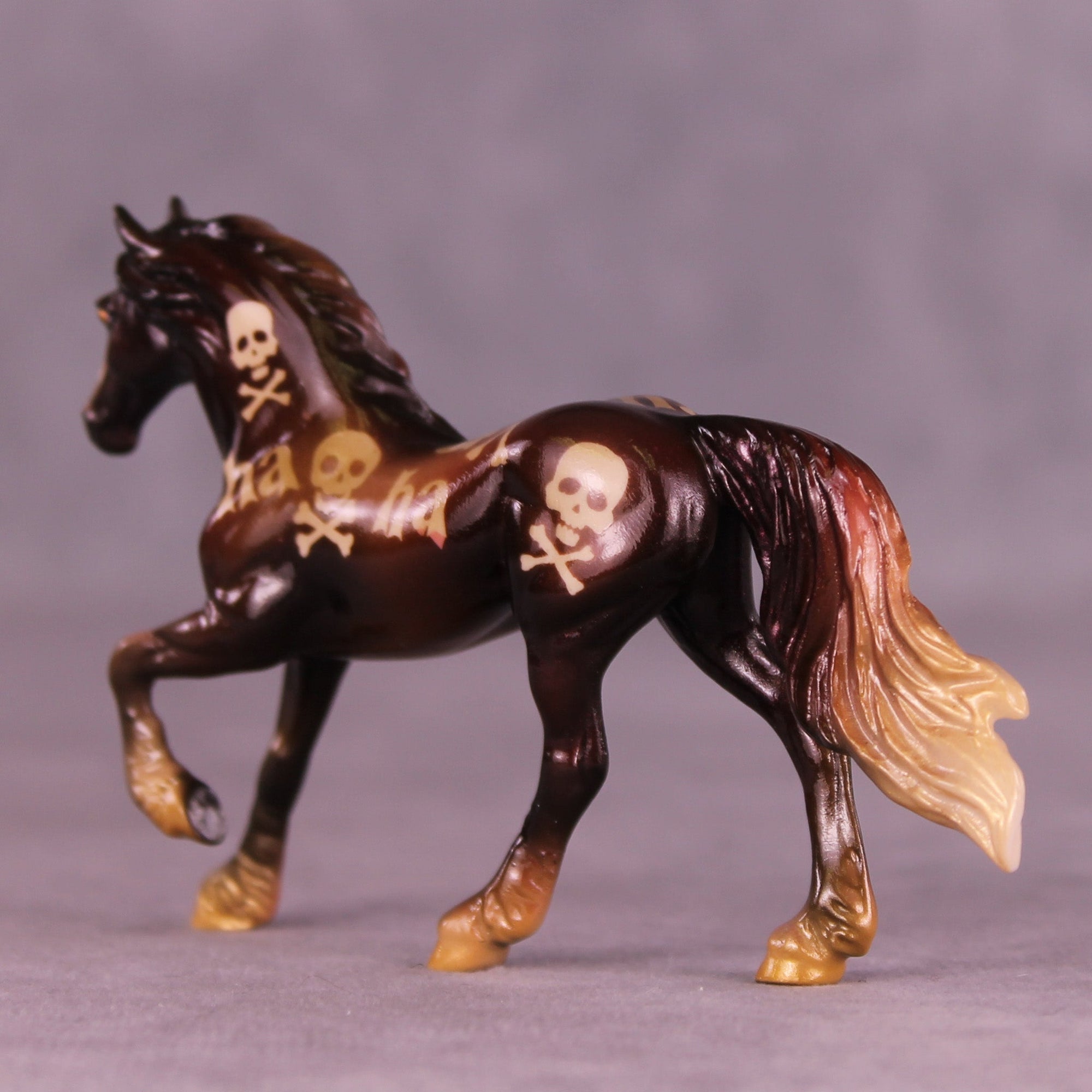 Ha,Ha,Ha OOAK Chip Friesian by Kike (Enrique) Duarte MM25 Group C