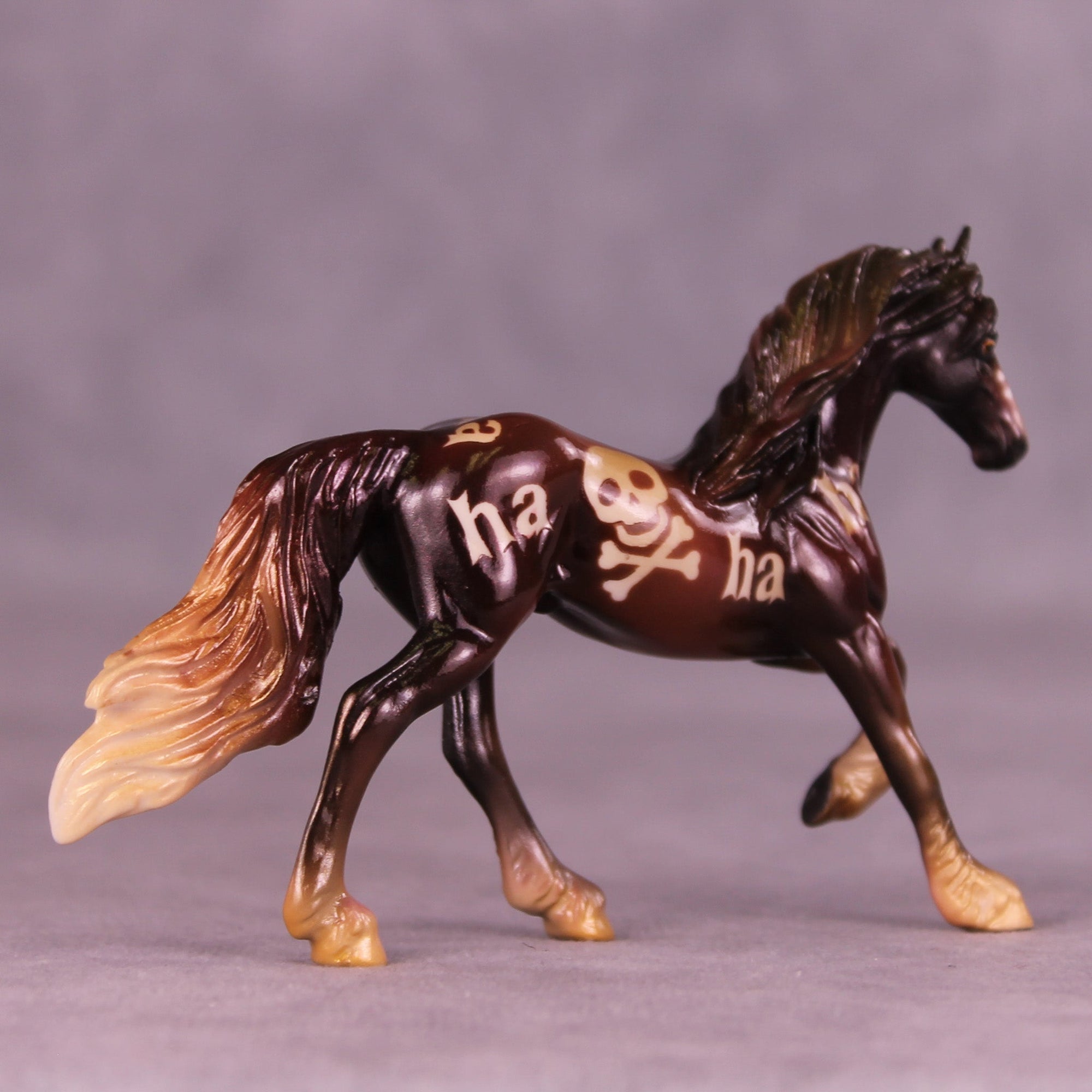 Ha,Ha,Ha OOAK Chip Friesian by Kike (Enrique) Duarte MM25 Group C