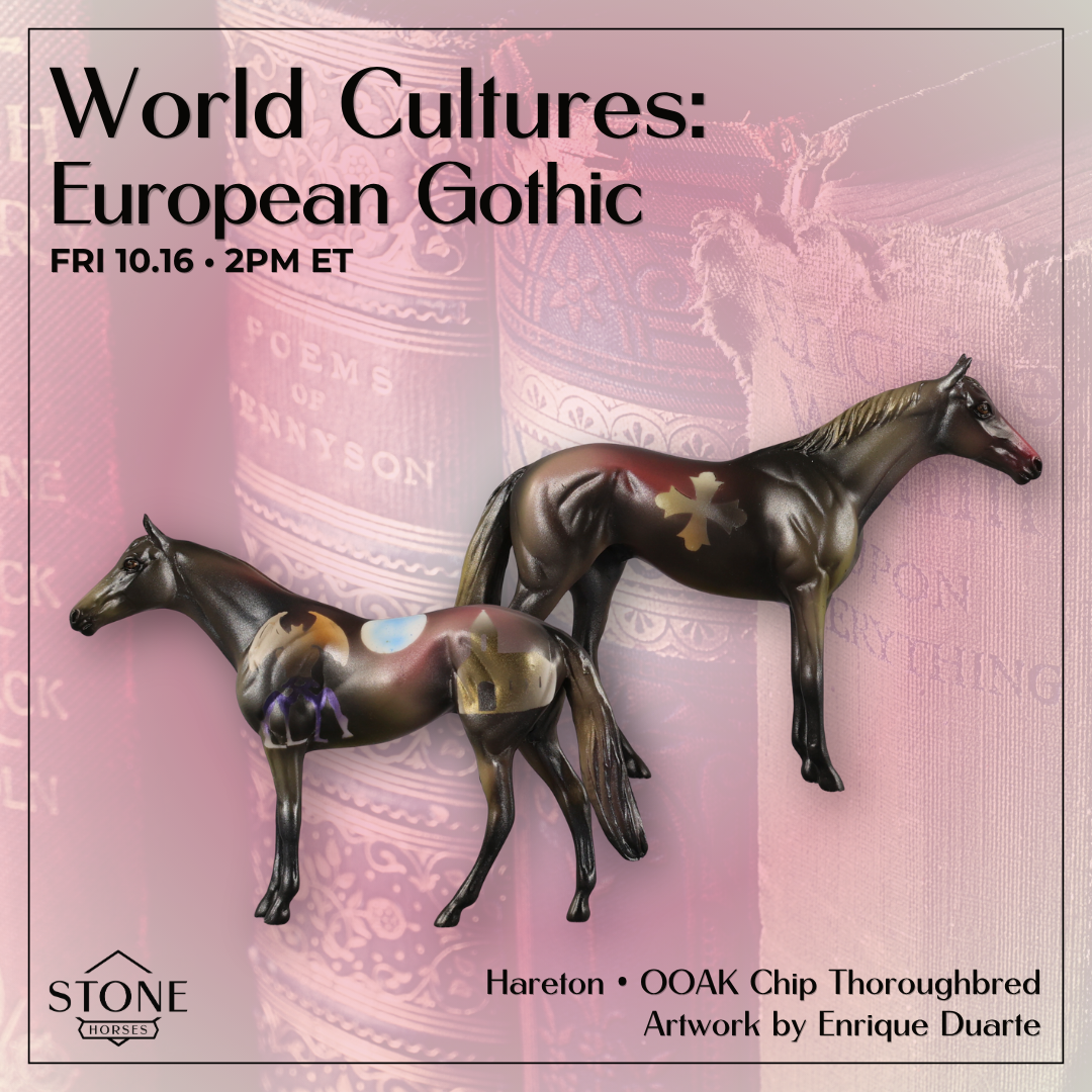 Hareton OOAK Chip Thoroughbred by Enrique Duarte WC26