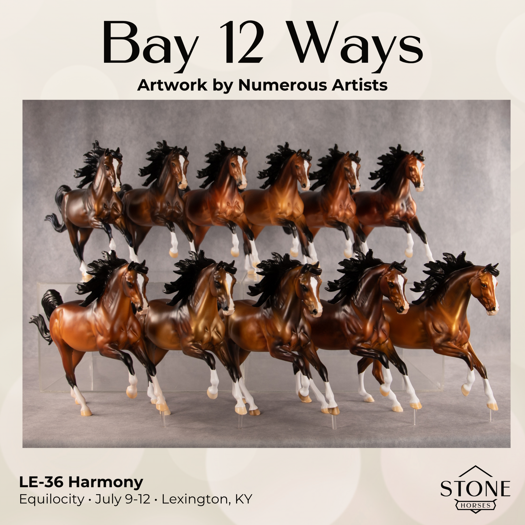 Bay 12 Ways LE-36 FCM Harmony by The Stone Horses Team EQ26