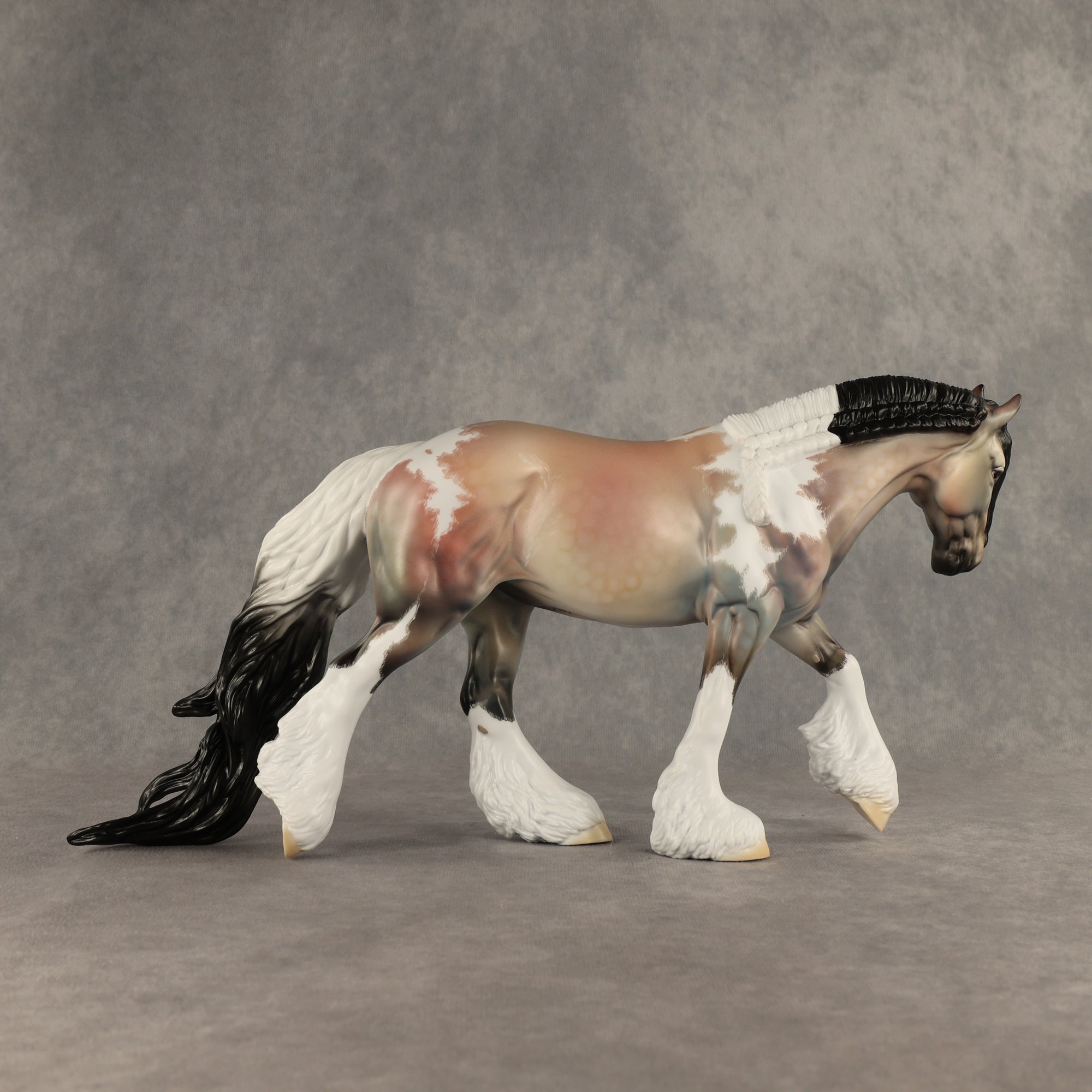 Harness the Care OOAK FCM Irish Cob by Dawn Quick DDOOAKs26