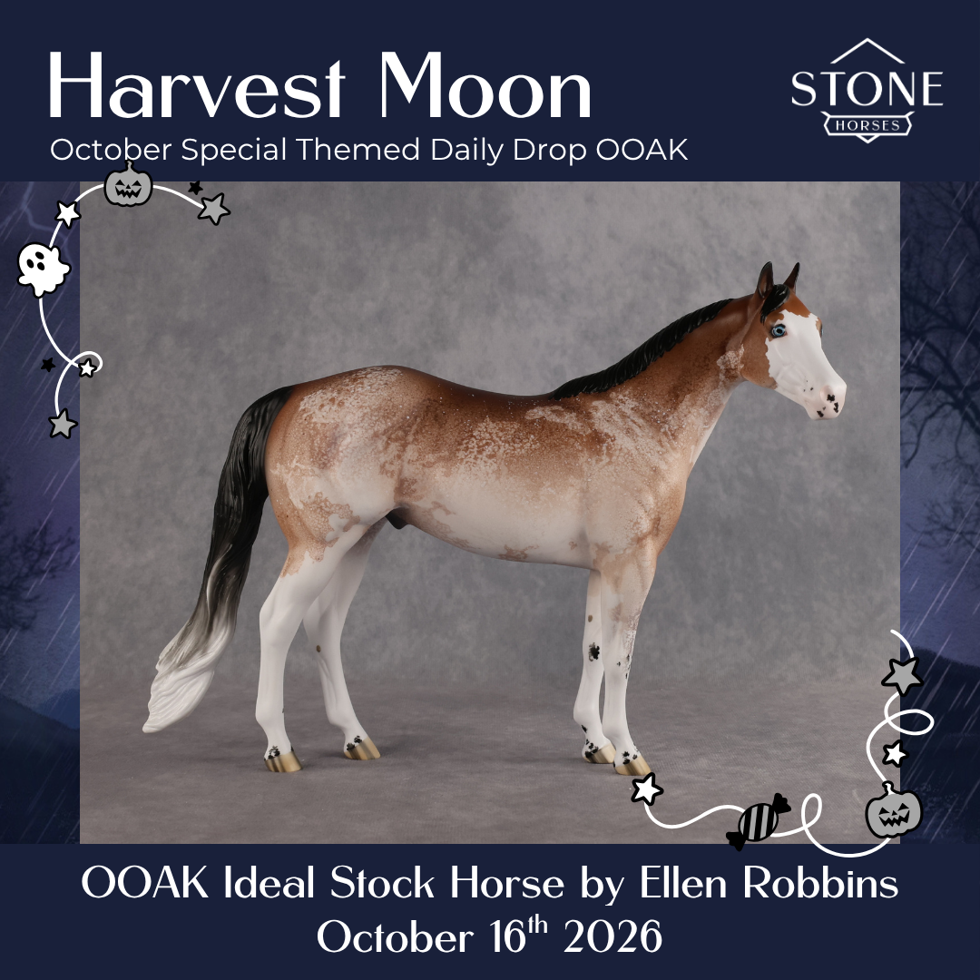 Harvest Moon OOAK Ideal Stock Horse by Ellen Robbins DDOOAKs26