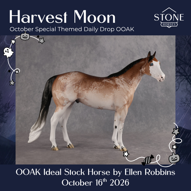 Harvest Moon OOAK Ideal Stock Horse by Ellen Robbins DDOOAKs26