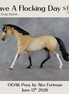 Have A Flocking Day OOAK FCM Pony by Alex Fortman DDOOAKs26