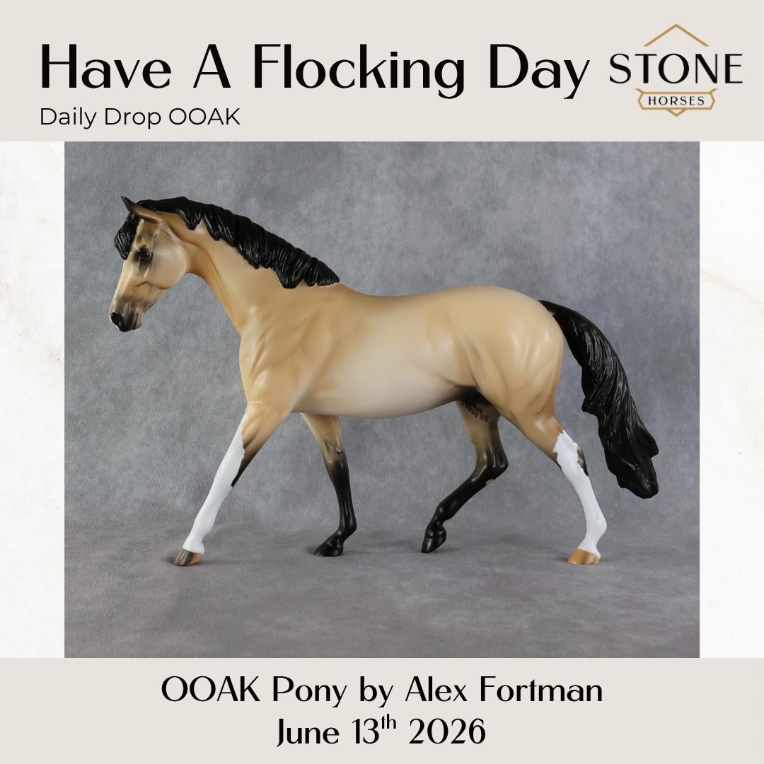 Have A Flocking Day OOAK FCM Pony by Alex Fortman DDOOAKs26