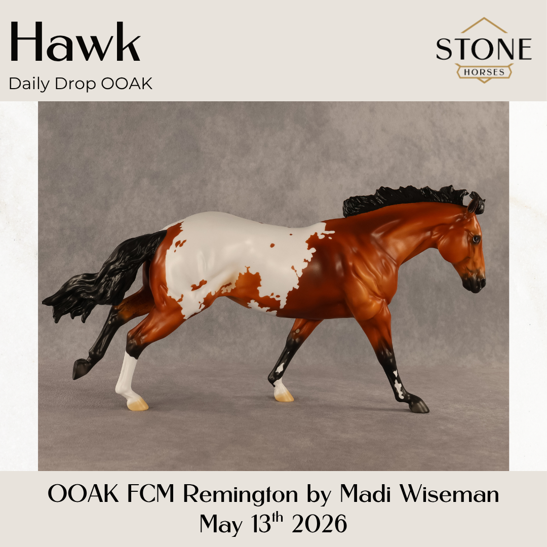 Hawk OOAK FCM Remington by Madi Wiseman DDOOAKs26
