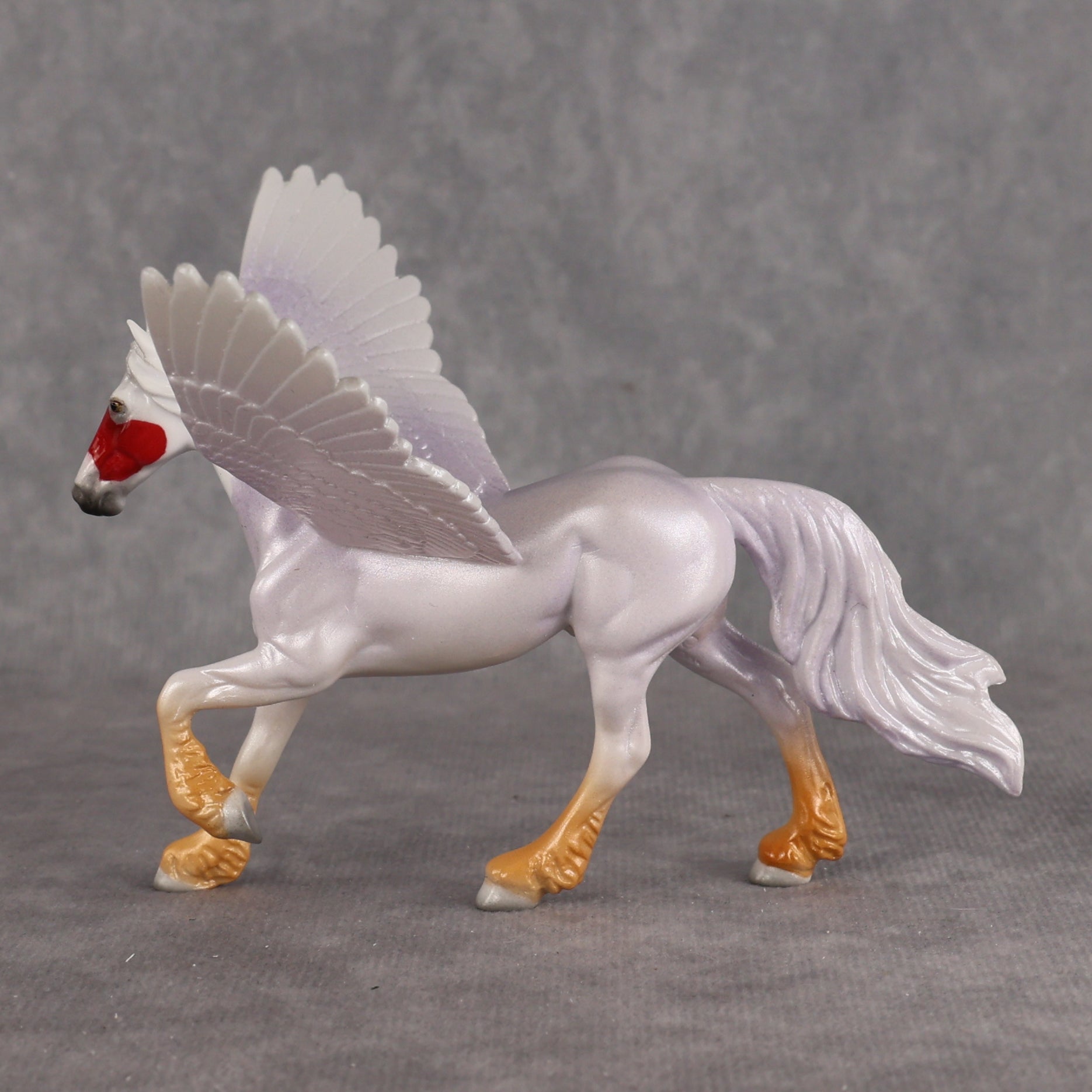 Hawkbait OOAK FCM Chip Friesian by Angela Marleau FTF26