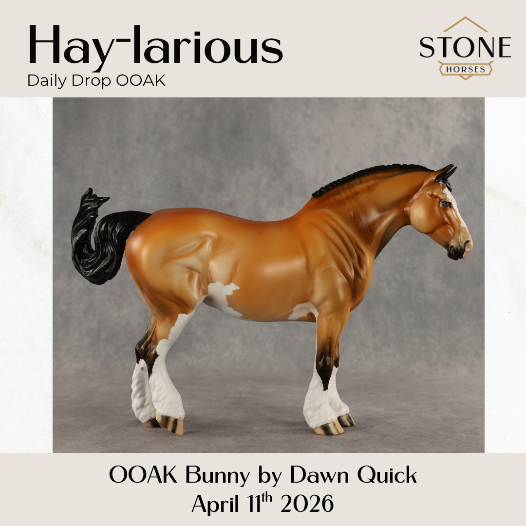 Hay-larious OOAK Bunny by Dawn Quick DDOOAKs26