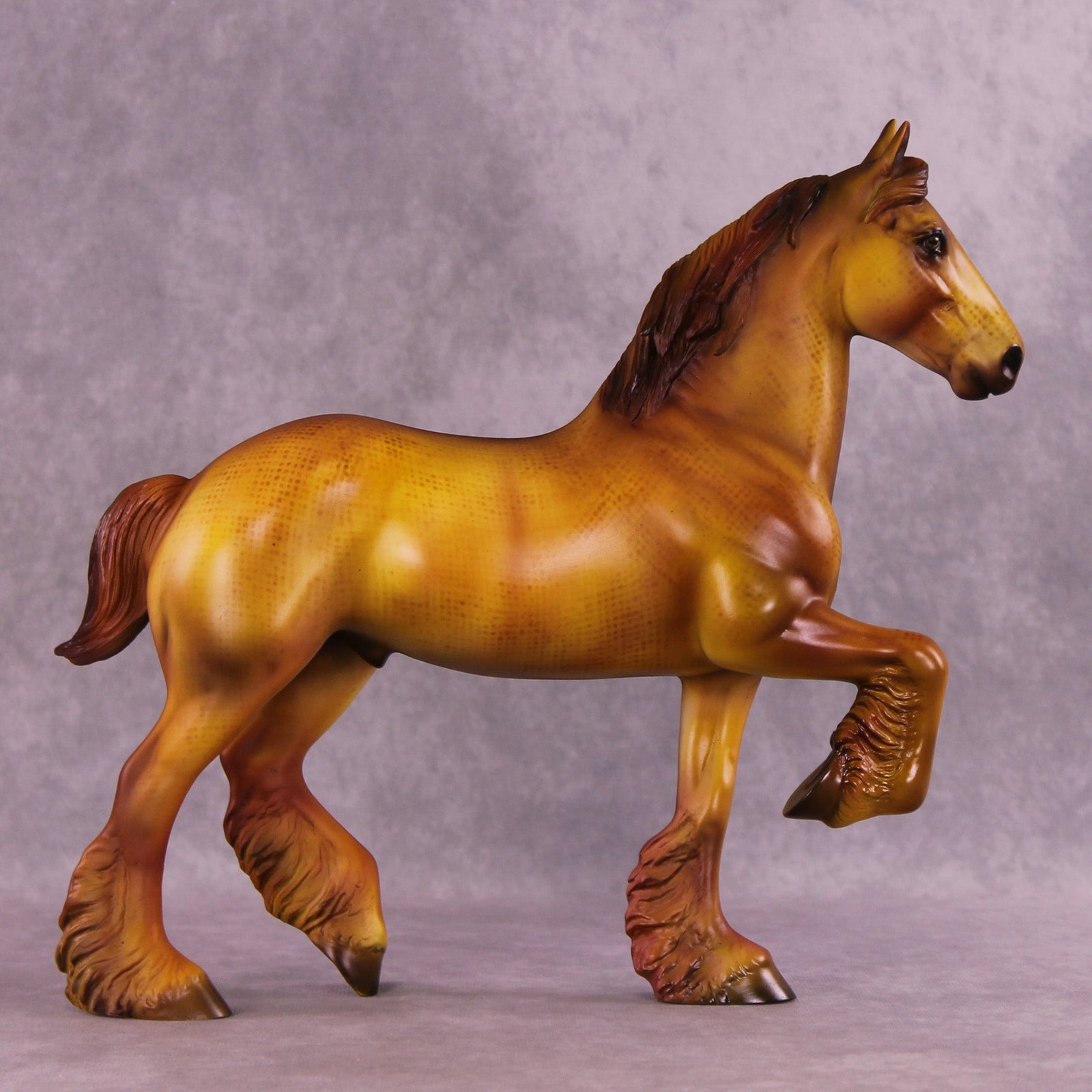 Hay Ride OOAK Trotting Drafter by Julie Keim MM25 Group A