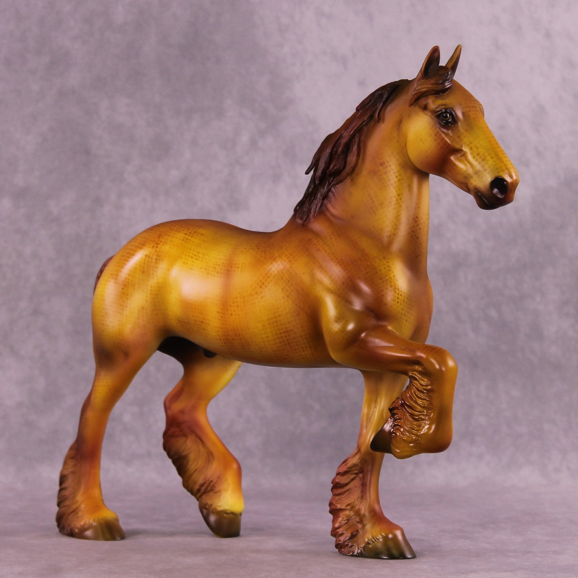 Hay Ride OOAK Trotting Drafter by Julie Keim MM25 Group A