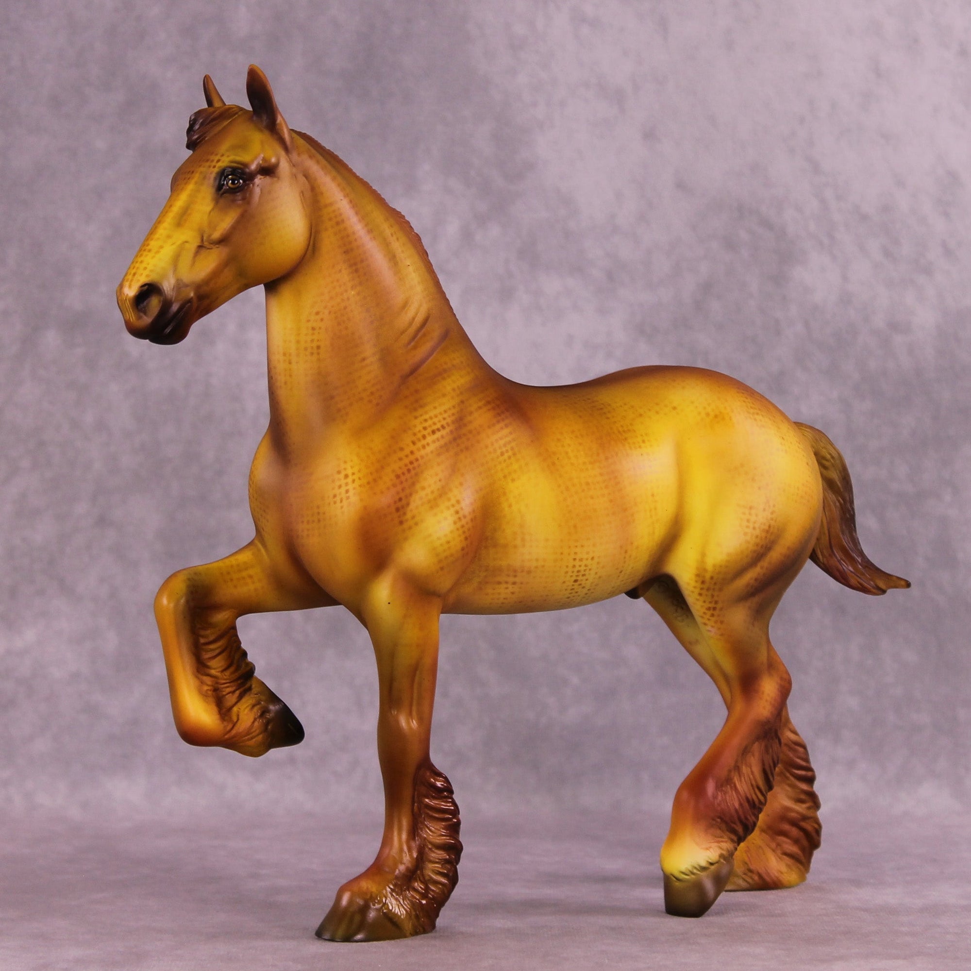 Hay Ride OOAK Trotting Drafter by Julie Keim MM25 Group A