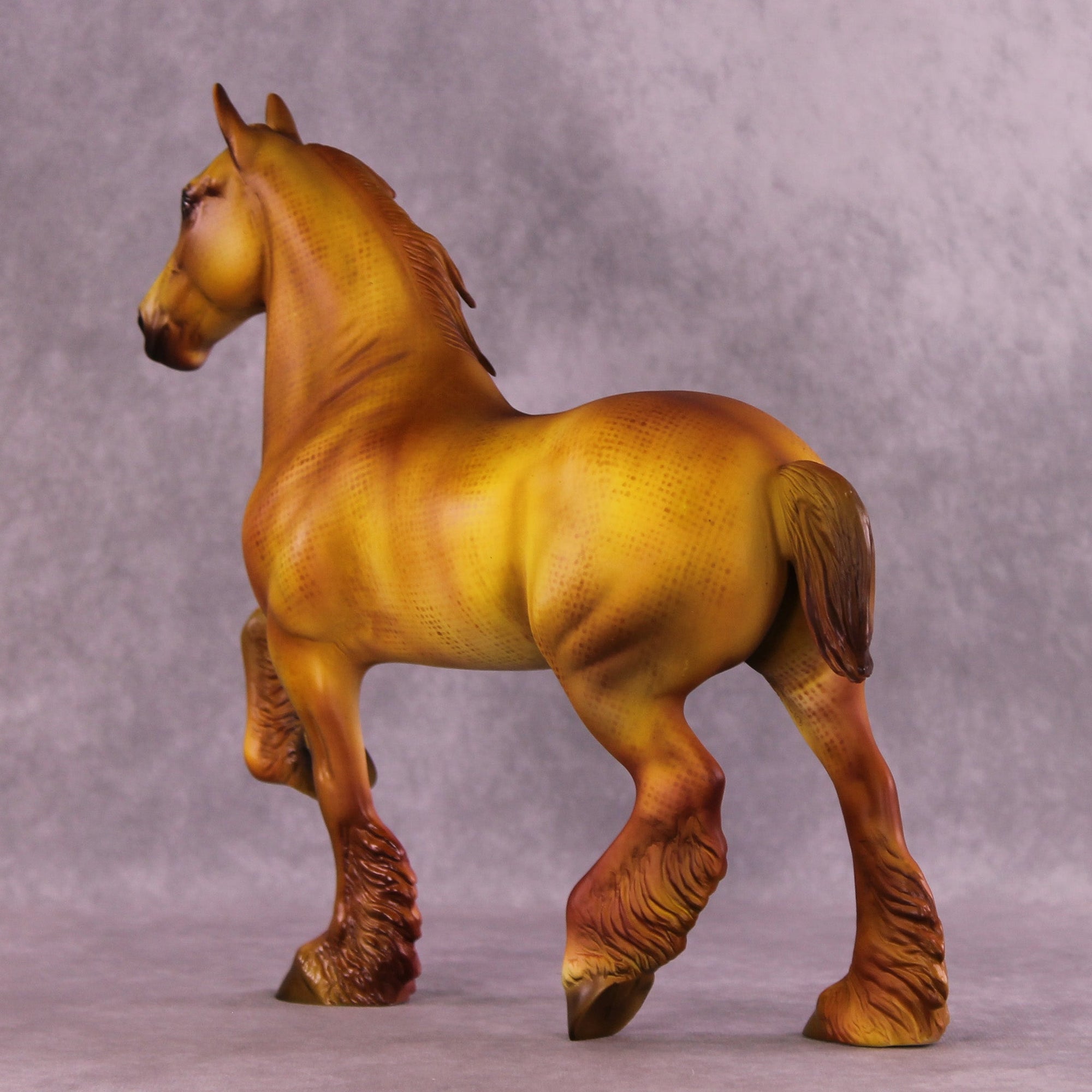 Hay Ride OOAK Trotting Drafter by Julie Keim MM25 Group A